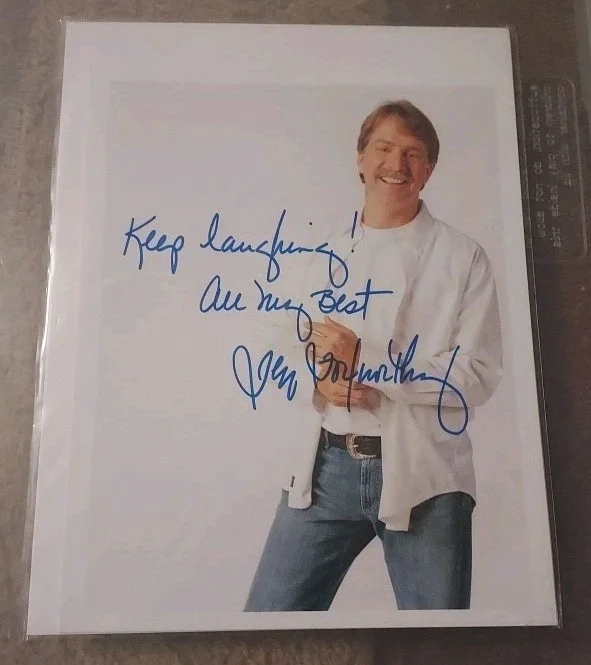 Jeff Foxworthy — Jeff Foxworthy Signed Autographed 8x10 Photo Actor Comedian