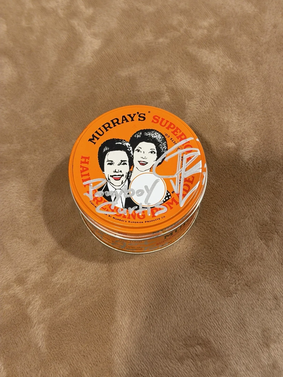 Brody Grant Signed Grease Tin Prop Replica Autograph Authentic Outsiders Ponyboy, image 2