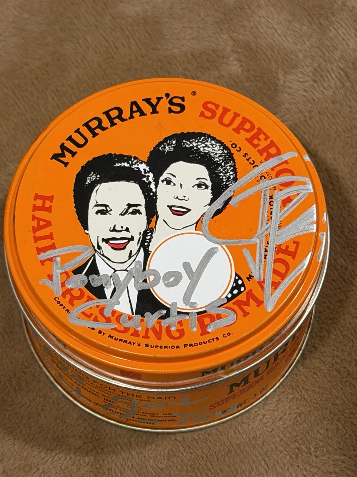 Brody Grant Signed Grease Tin Prop Replica Autograph Authentic Outsiders Ponyboy, image 3