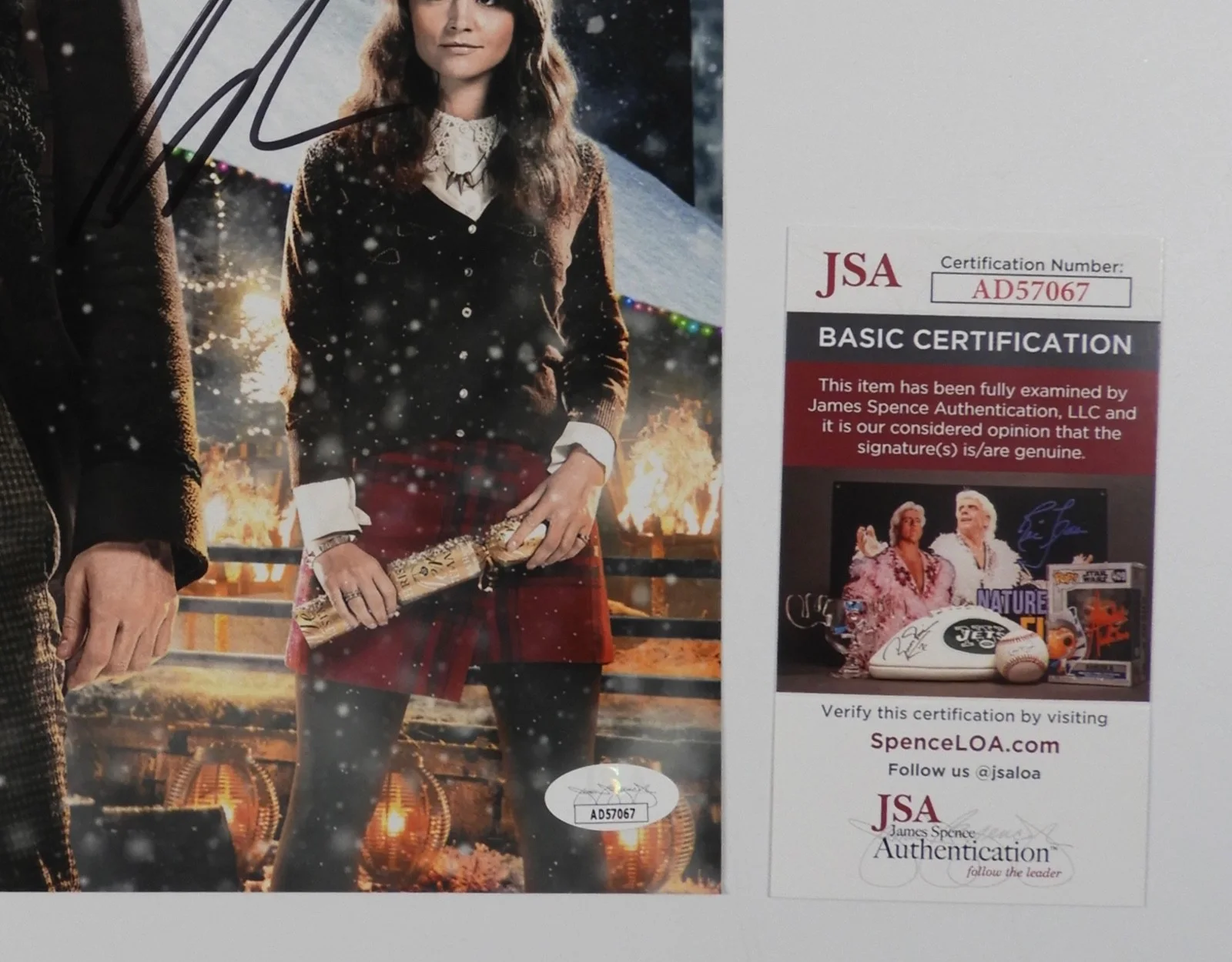 Matt Smith Jenna Coleman Doctor Who Autograph Signed Photo JSA COA 11 x 14, image 3