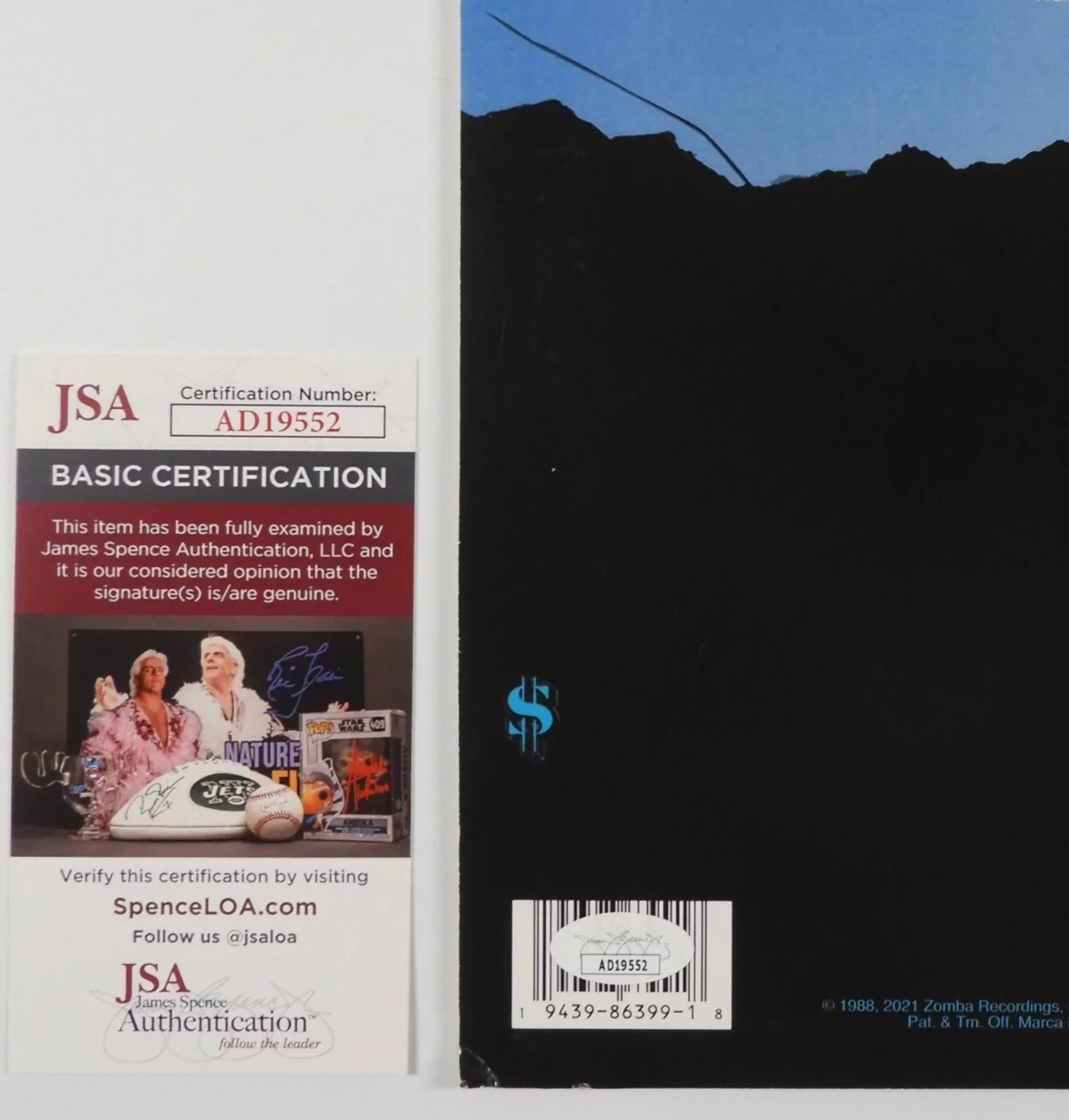 Too $hort JSA Signed Autograph Record Album Vinyl Life Is... Too Short, изображение 3