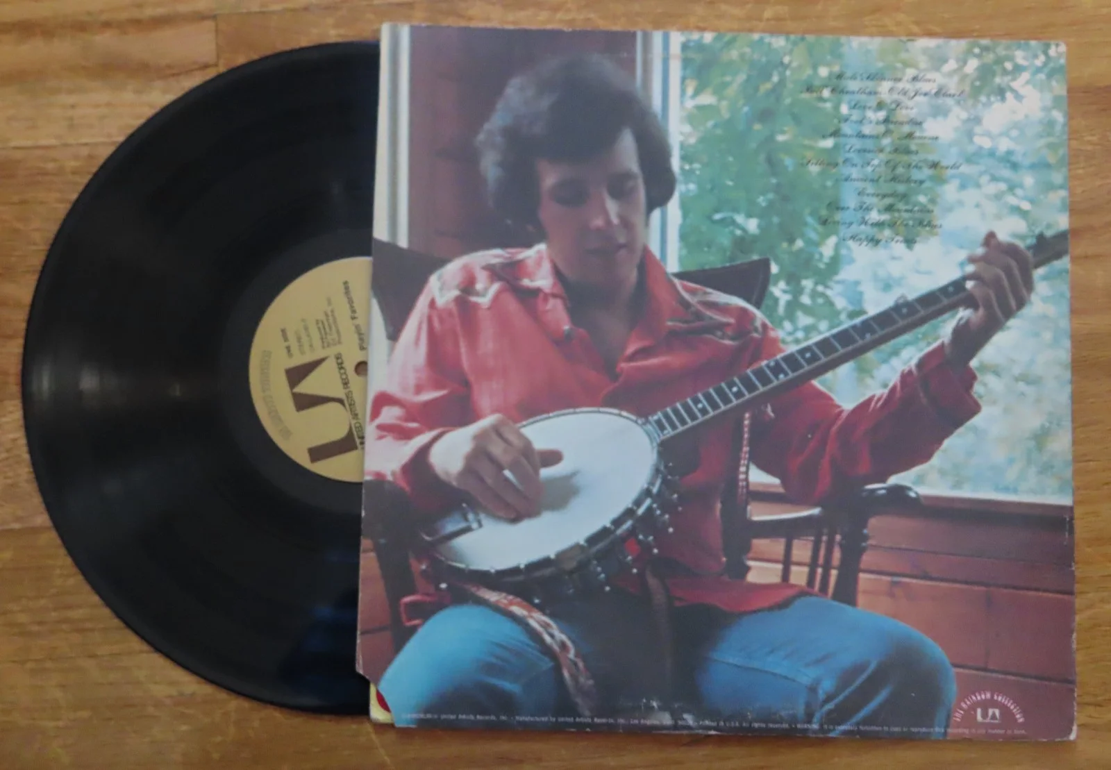 American Singer-Songwriter DON McLEAN signed PLAYIN' FAVORITES 1972 Record COA, изображение 3