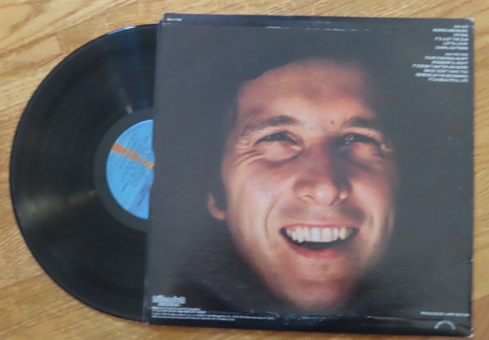 American Singer-Songwriter DON McLEAN signed CHAIN LIGHTNING Record COA "Crying", image 4