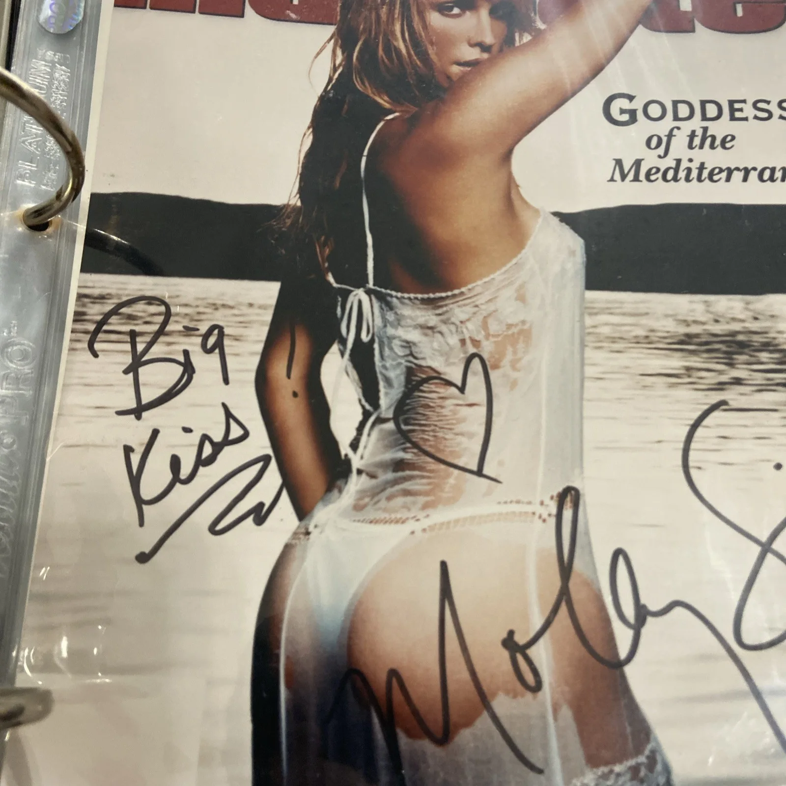 Molly Sims — Molly Sims AUTOGRAPH Signed Sports Illustrated Swimsuit Model 8x10 Photo Hot!, изображение 4