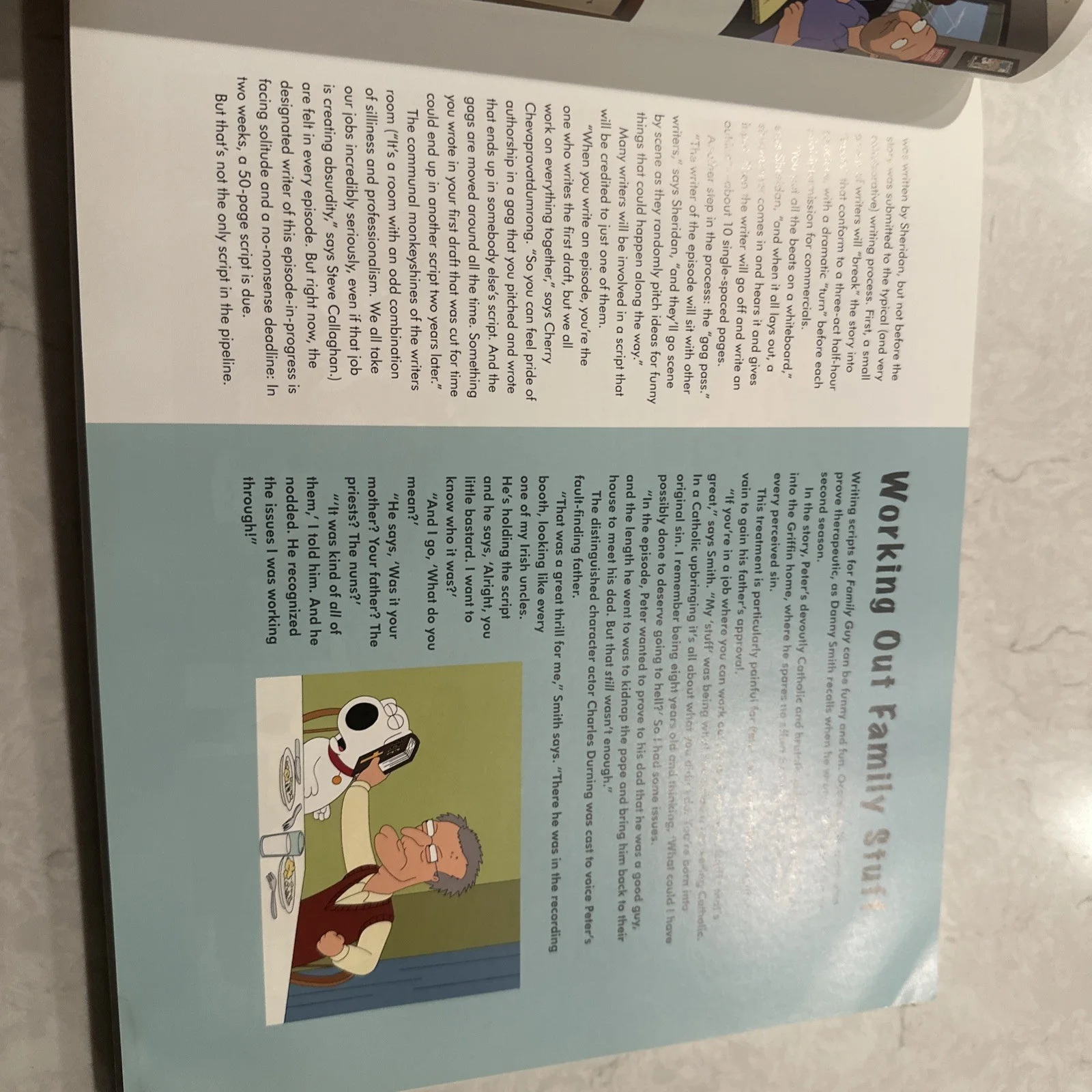 Inside Family Guy SIGNED Seth MacFarlane, image 5