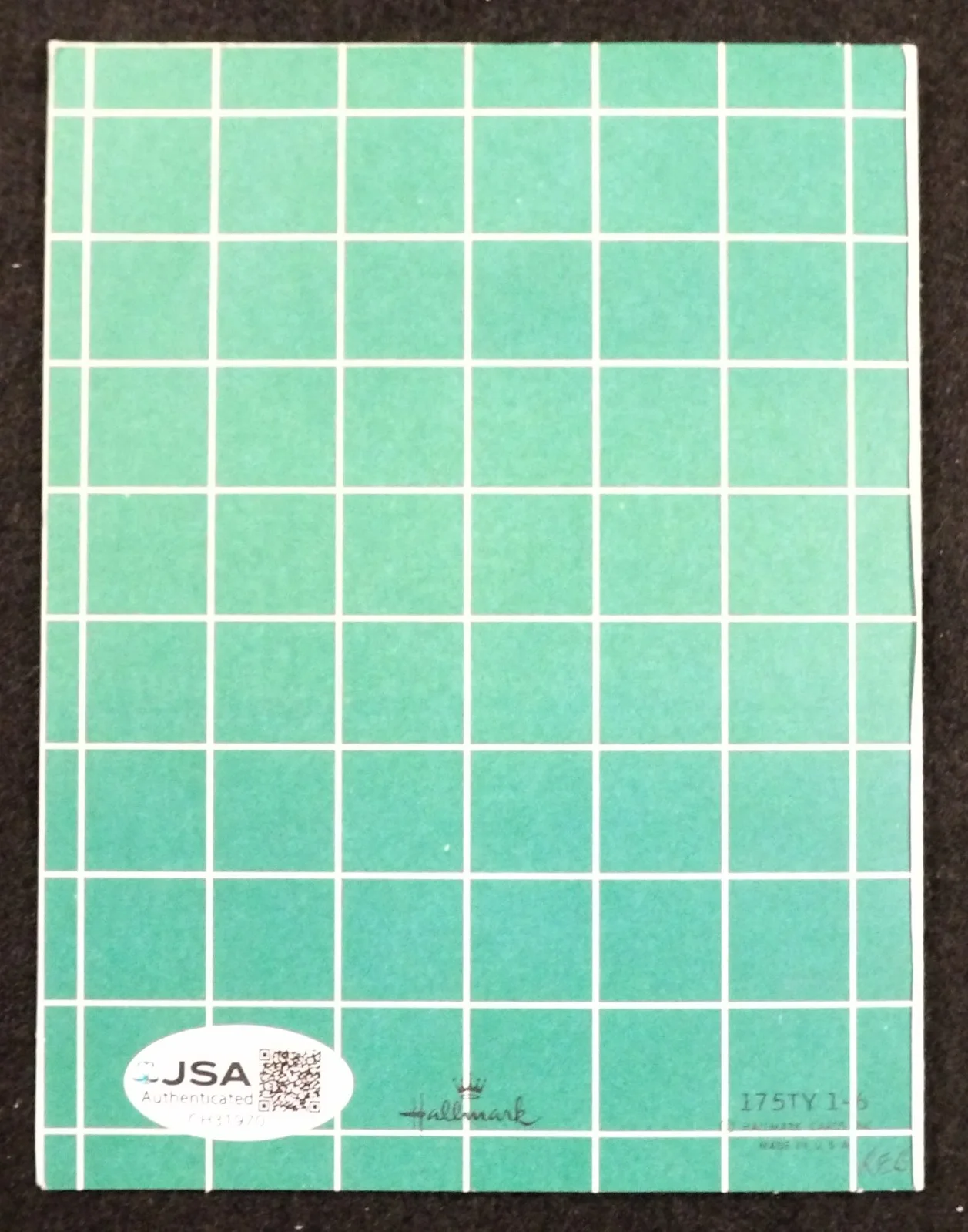 Ella Fitzgerald Jazz Singer Signed Thank You Card JSA Authenticated, image 3