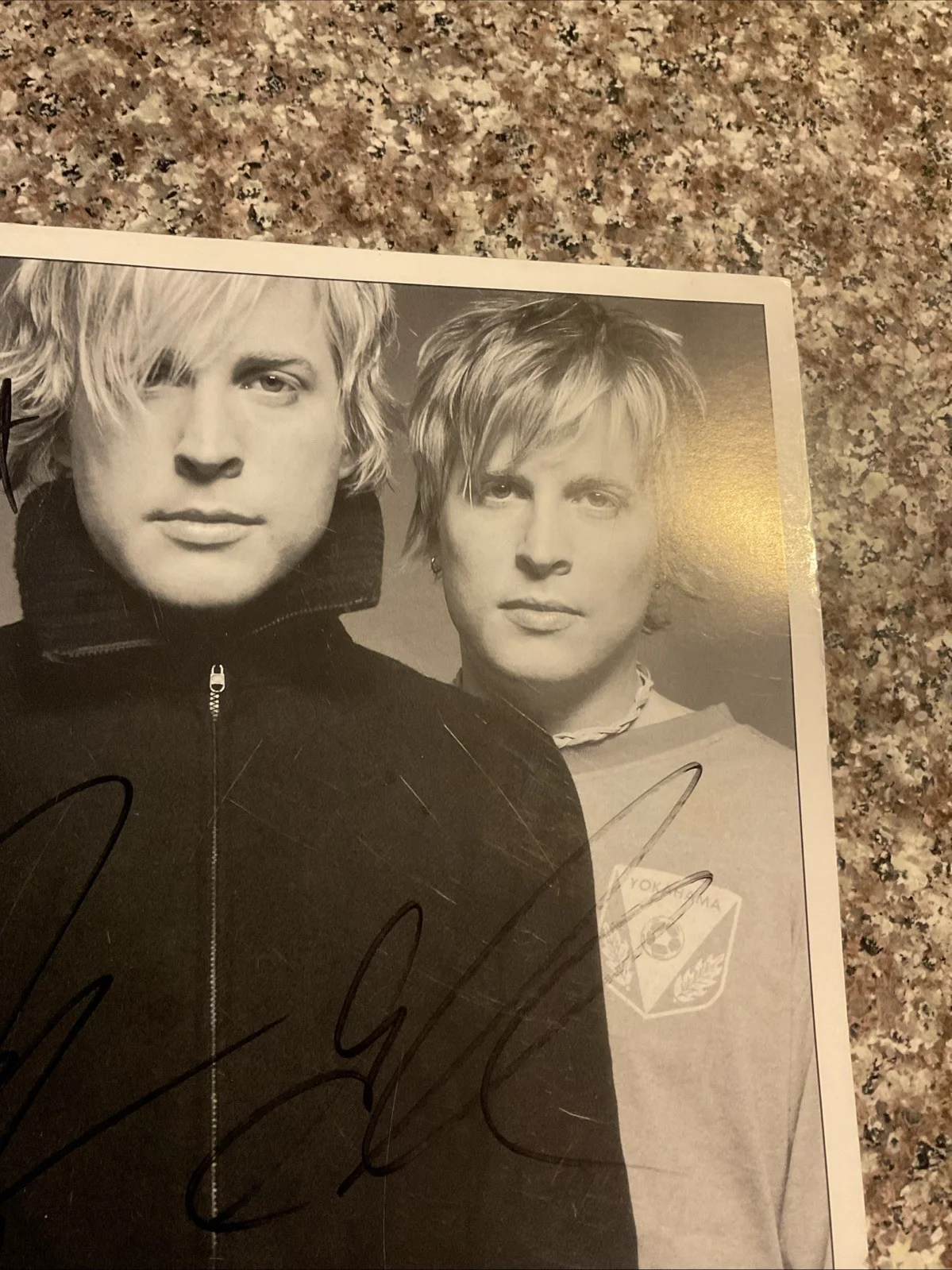 NELSON BROTHERS Signed 8x10 Promotional Photo, Inscribed No Coa, image 3