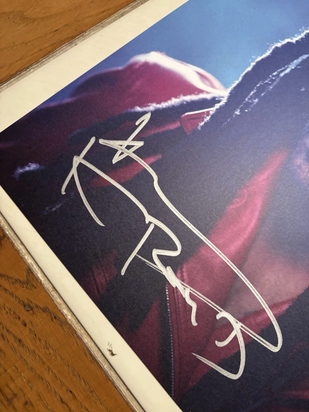 Lenny Kravitz SIGNED Blue Electric Light AUTOGRAPHED 2-LP 180G Black Vinyl, изображение 2