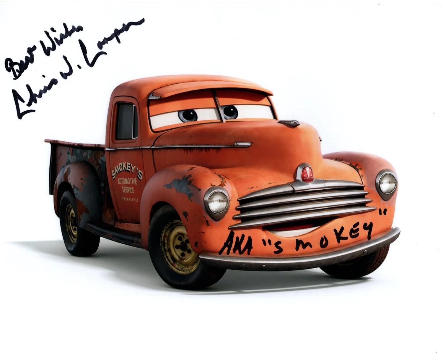 Chris Cooper — CHRIS COOPER Signed Autographed 8x10 DISNEY CARS 3 SMOKEY Photo