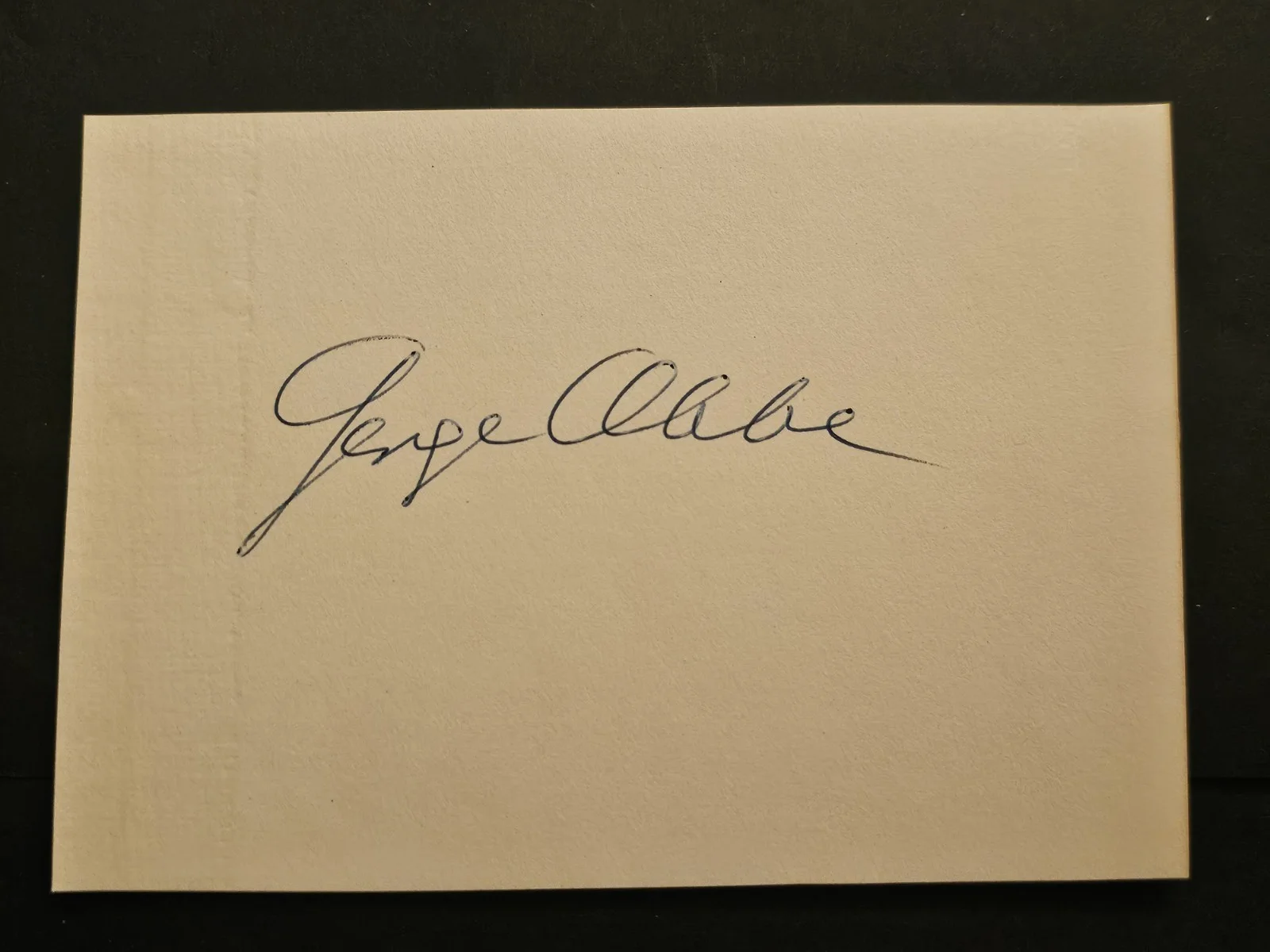 George Abbe Signed Page – Shelley Memorial Award Poet – The Incandescent Beast, изображение 3