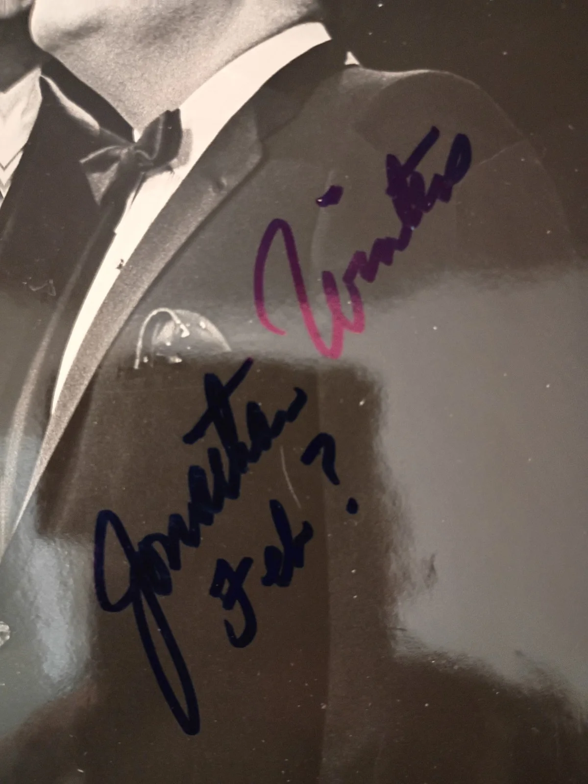 Red Skelton, Jonathan Winters — Comedy Legends Red Skelton + Jonathan Winters signed 7x8 BXW Photo + JSA RARE!, изображение 4