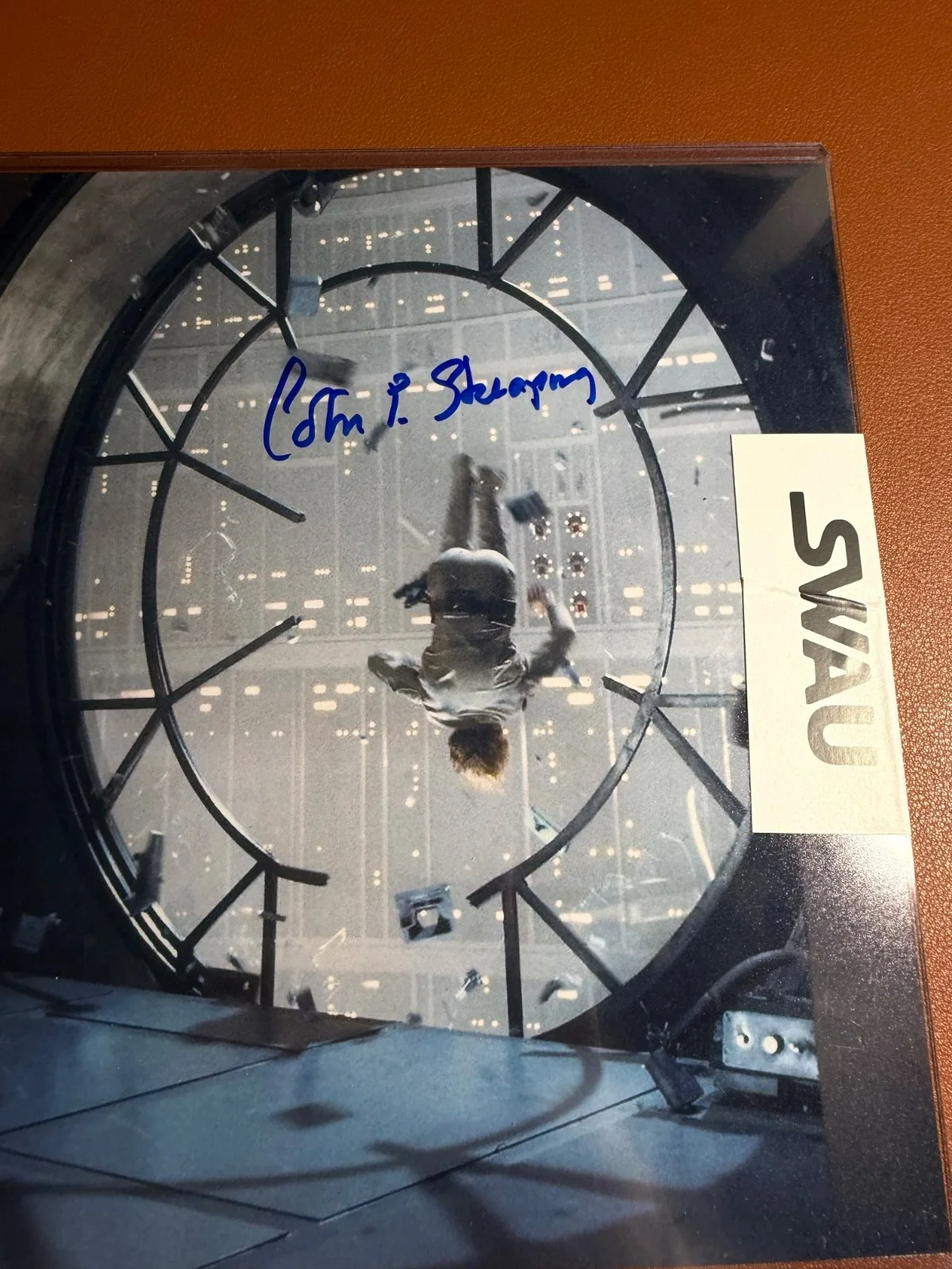 Colin Skeaping — COLIN SKEAPING Luke Stuntman Signed AUTO 8x10 Photo Star Wars SWAU, изображение 2