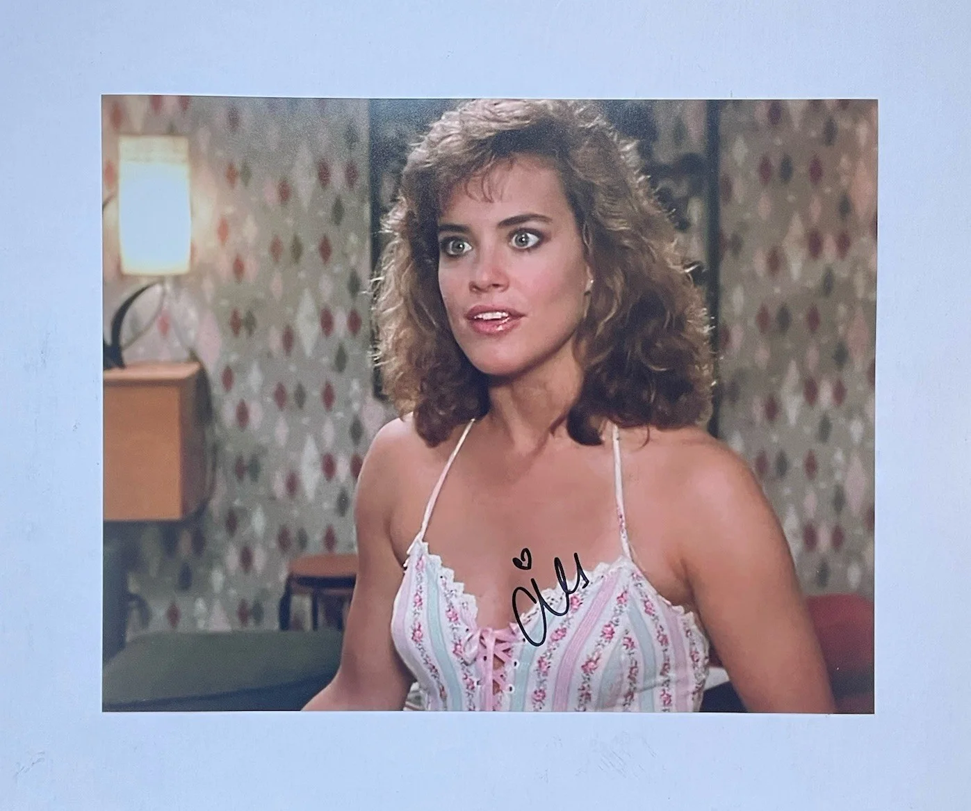 Catherine Mary Stewart — Catherine Mary Stewart Authentic signed 8x10 Actress Last Star Fighter Comet