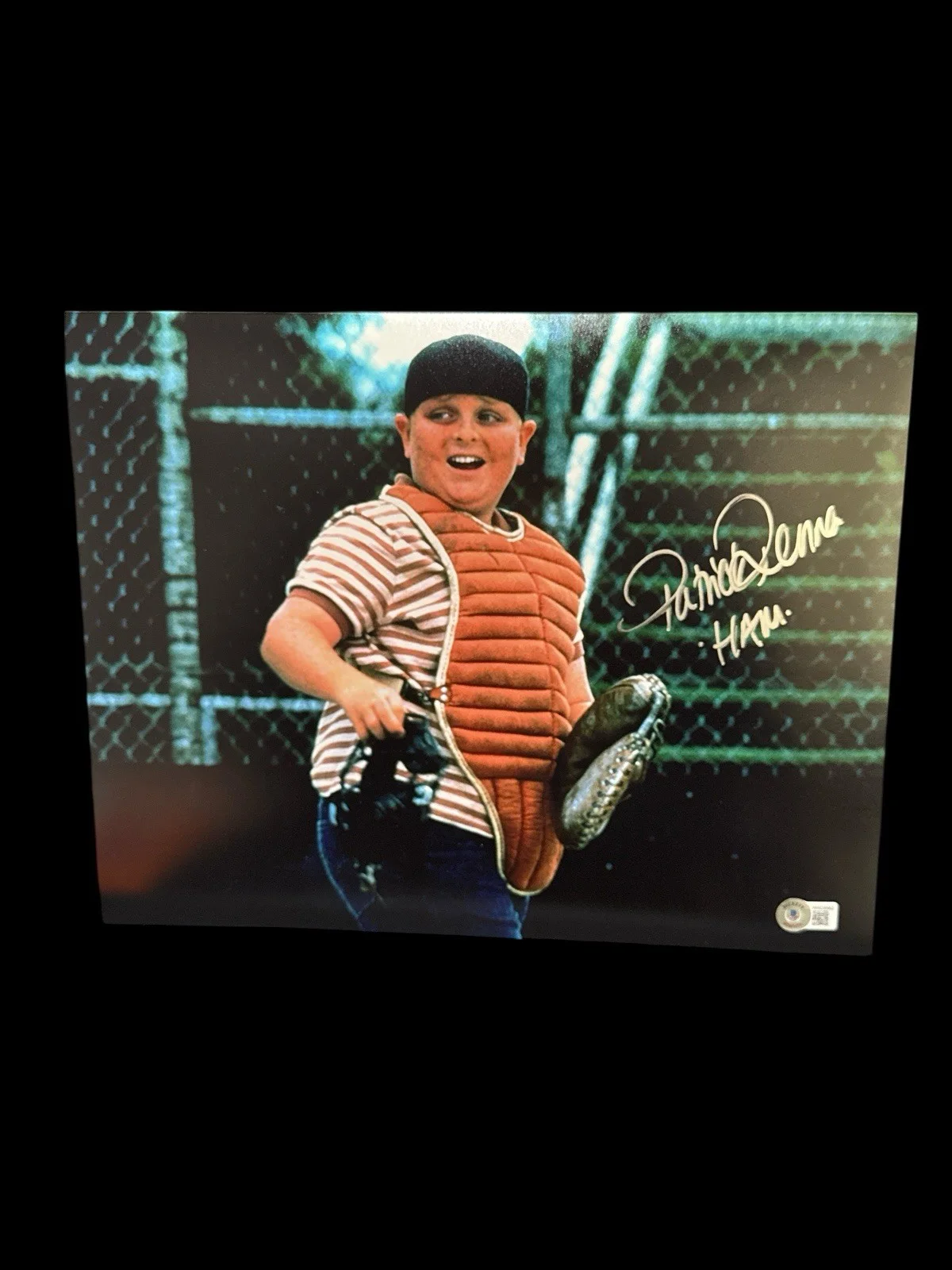 PATRICK RENNA “HAM” SANDLOT SIGNED AUTOGRAPH 11x14 PHOTO BECKETT BAS COA WW28662, image 3