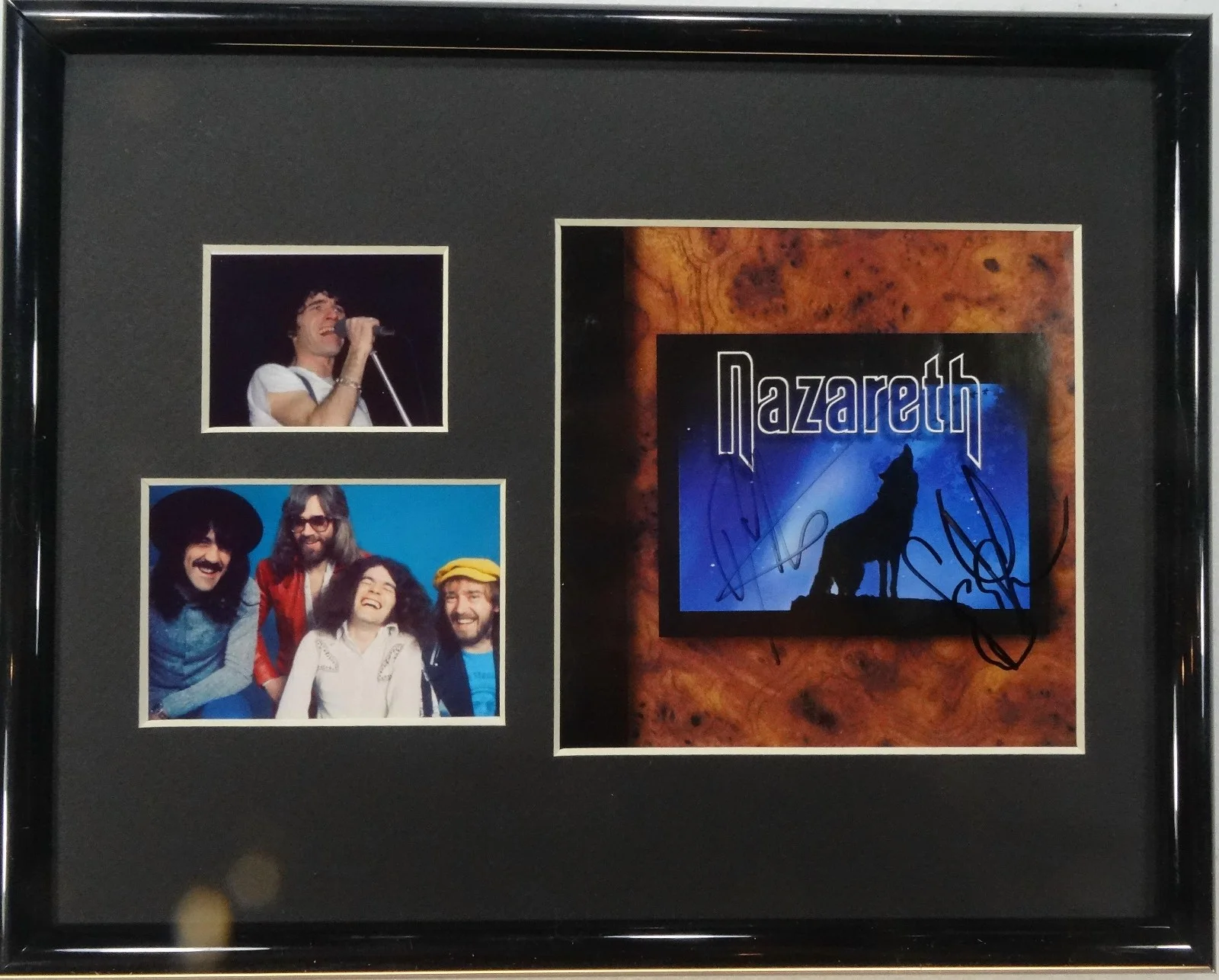 SIGNED NAZARETH BAND AUTOGRAPHED CD DISPLAY CERTIFIED AUTHENTIC JSA # AI40217, image 2