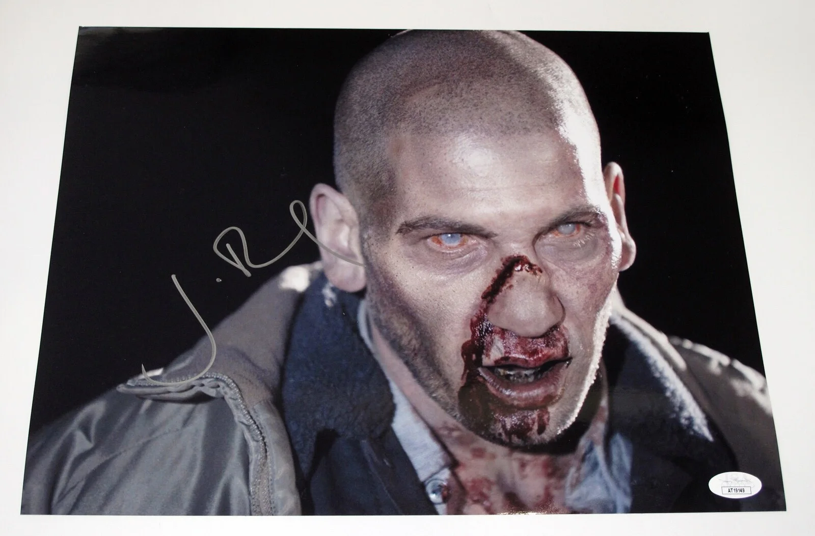 JON BERNTHAL — Jon Bernthal signed "THE WALKING DEAD" 11x14 Photo PUNISHER His & Hers JSA COA, изображение 4