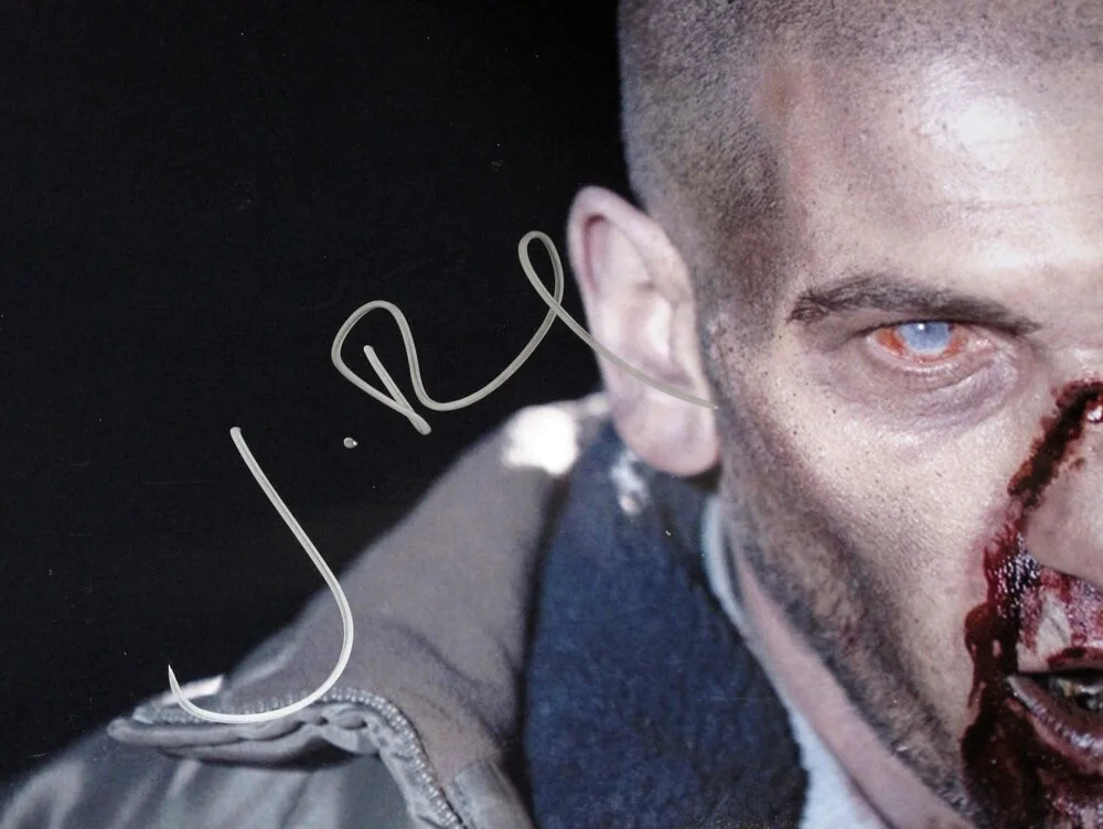 JON BERNTHAL — Jon Bernthal signed "THE WALKING DEAD" 11x14 Photo PUNISHER His & Hers JSA COA, изображение 5
