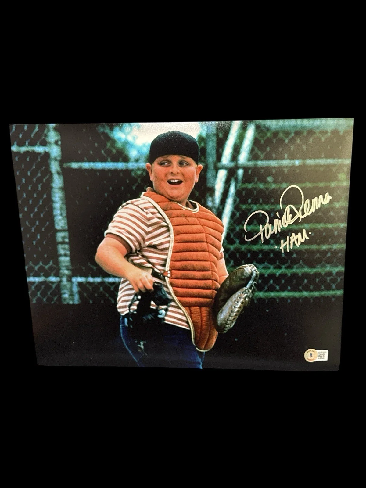 PATRICK RENNA “HAM” SANDLOT SIGNED AUTOGRAPH 11x14 PHOTO BECKETT BAS COA WW28663, image 3