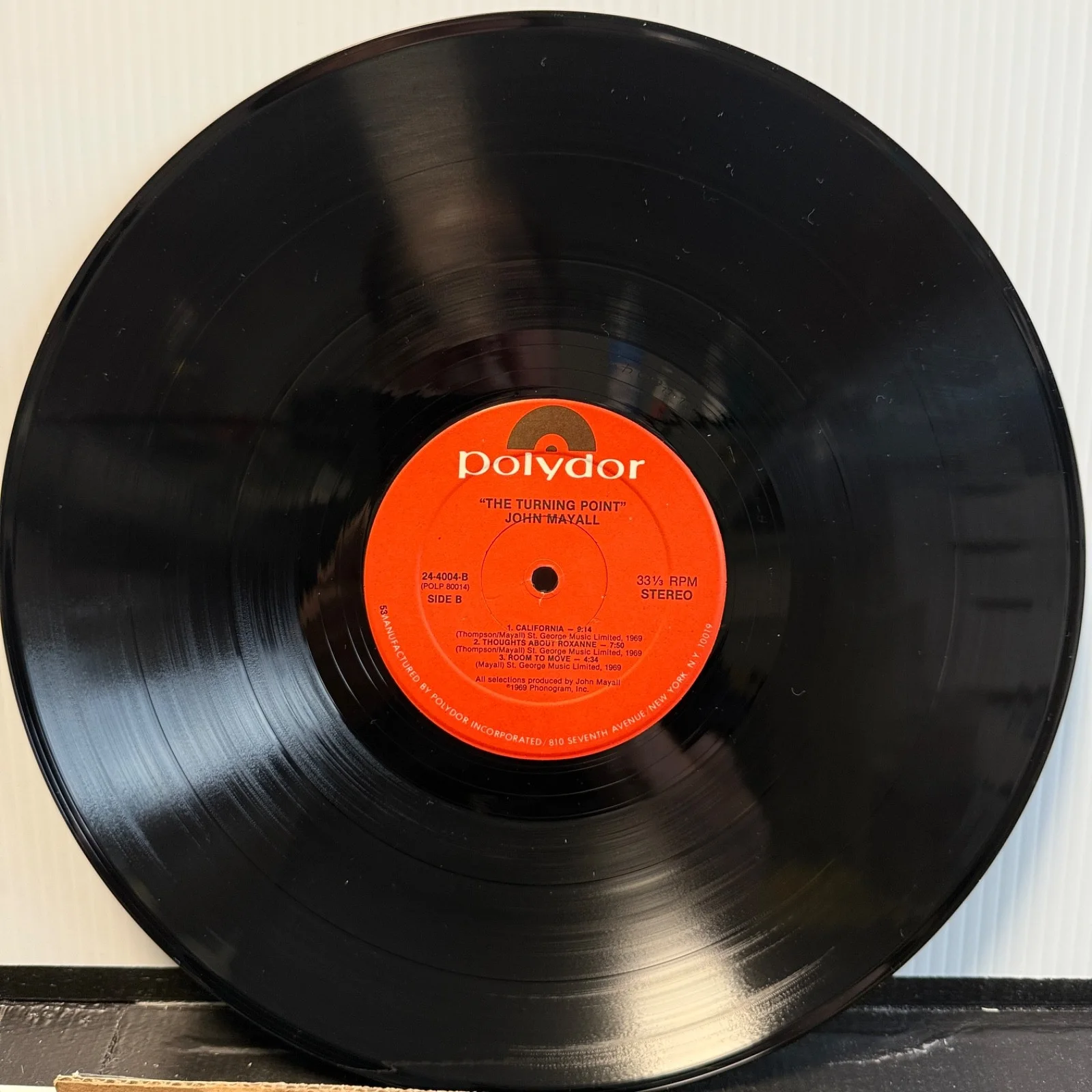 JOHN MAYALL "The Turning Point" AUTOGRAPHED BY JOHN MAYALL usa vinyl album NM!, изображение 5