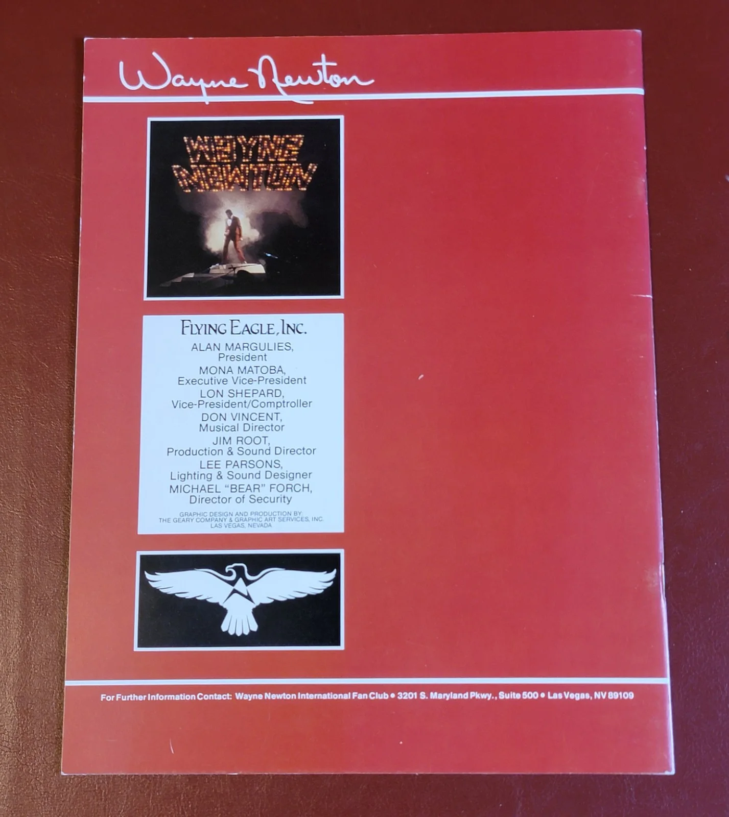 VINTAGE WAYNE NEWTON CONCERT AUTOGRAPH PROGRAM, TICKET STUBS, POSTCARDS & MORE, image 4