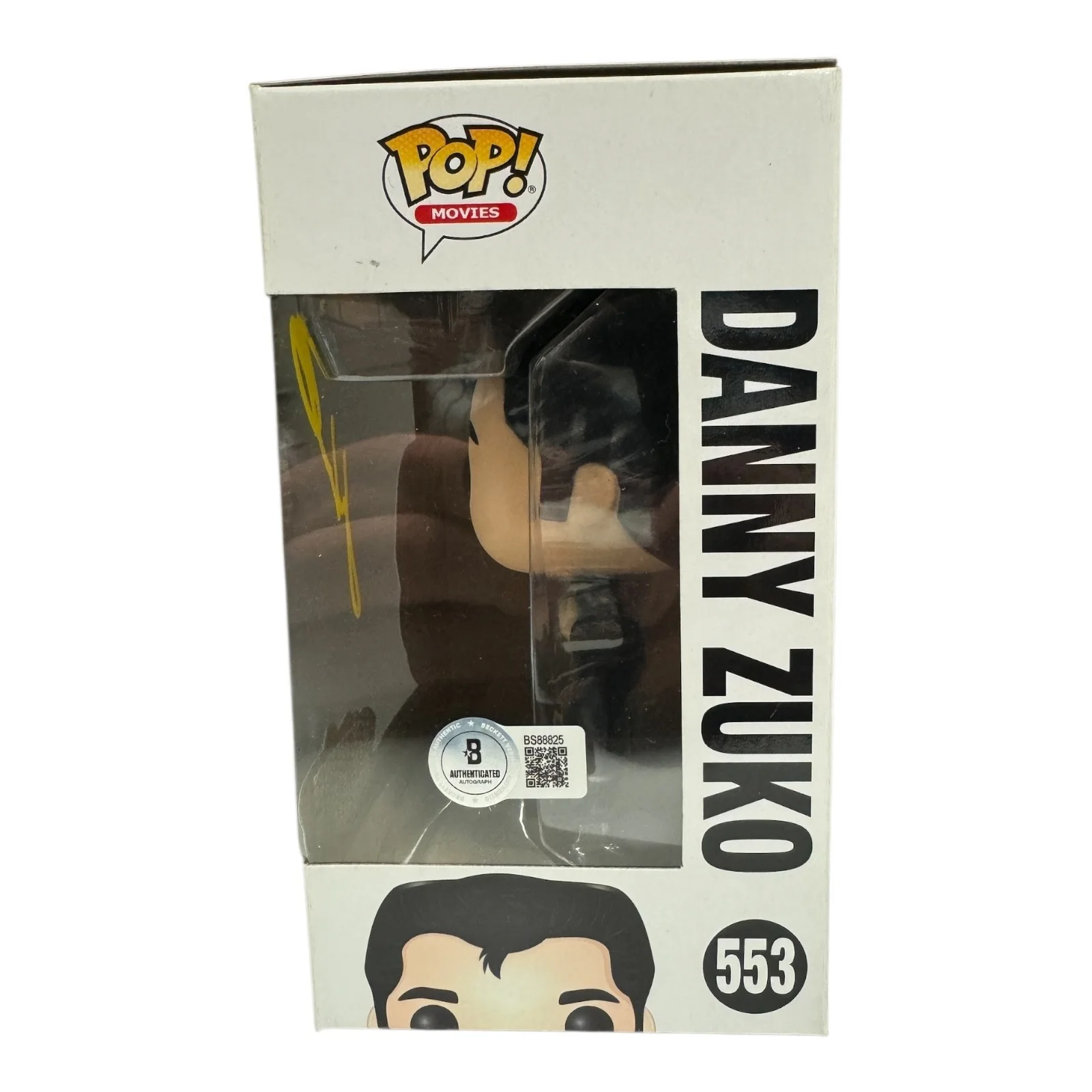 JOHN TRAVOLTA — John Travolta Signed Autograph Grease Funko Pop 553 Beckett Danny Zuko, изображение 2