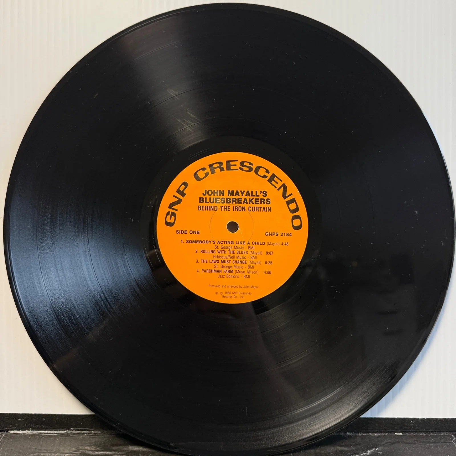 JOHN MAYALL "Behind The Iron Curtain" AUTOGRAPHED usa vinyl album GNPS 2184 NM!, изображение 4