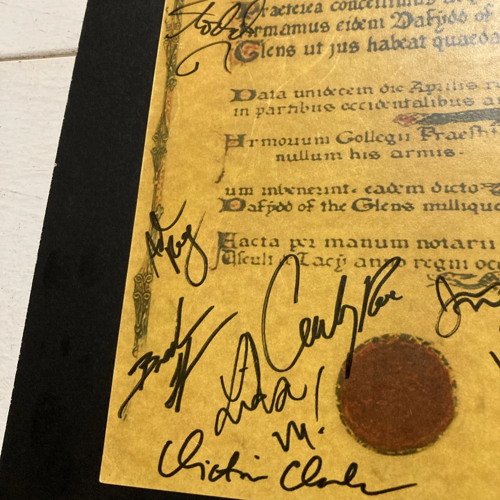 Rodgers Hammersteins Cinderella (Broadway Version) SIGNED STAGE USED INVITATION, image 4