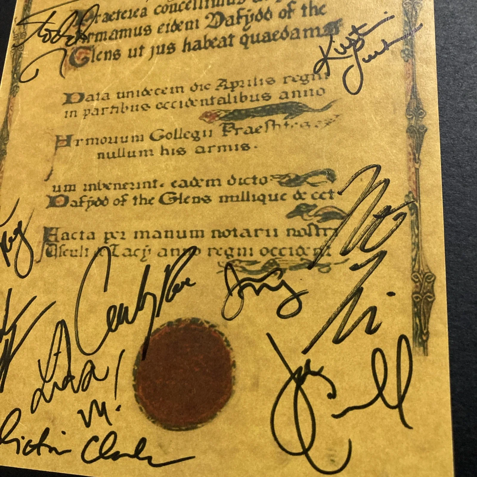 Rodgers Hammersteins Cinderella (Broadway Version) SIGNED STAGE USED INVITATION, image 5