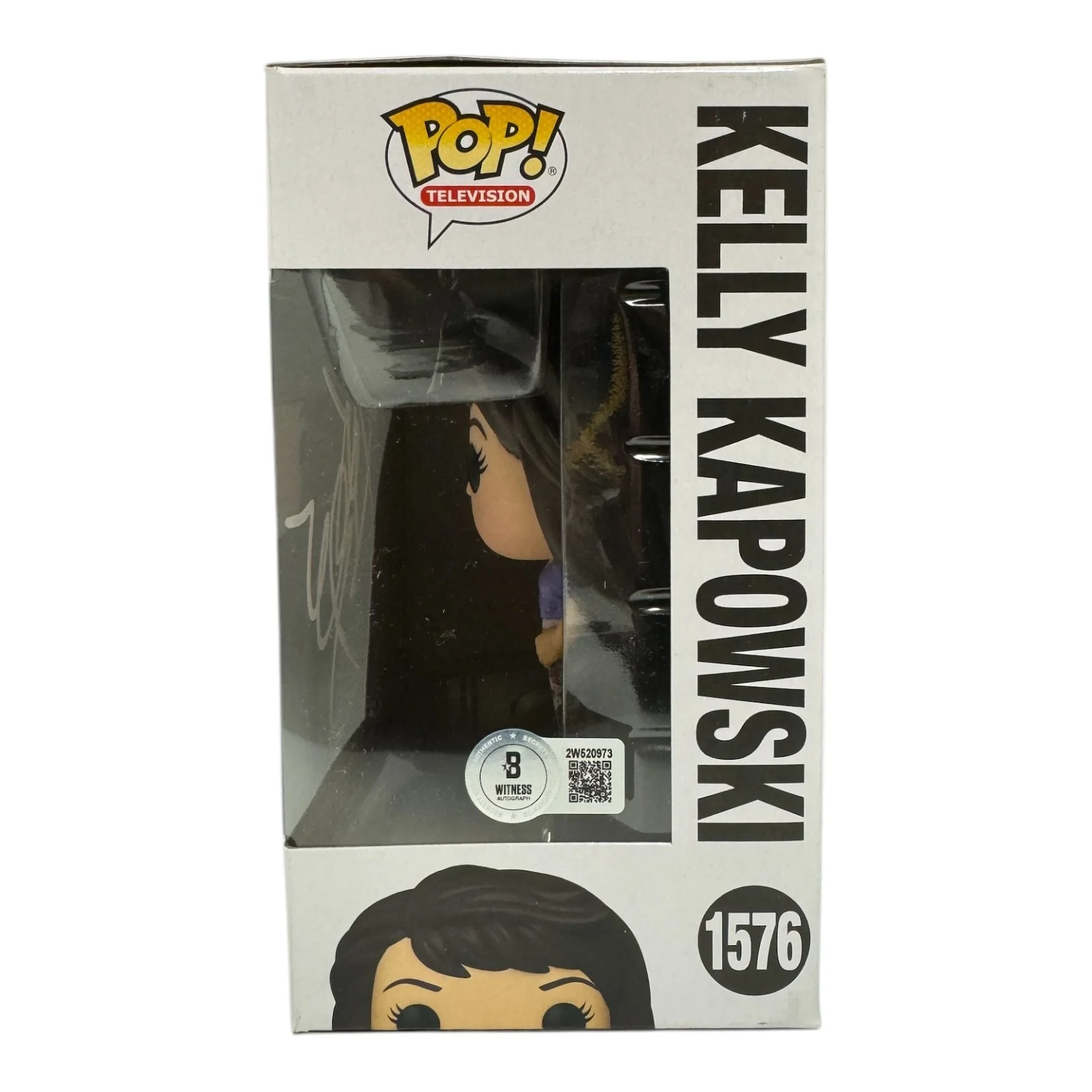 Tiffani Thiessen — Tiffani Thiessen Signed Autograph Saved By the Bell Funko 1576 Beckett Bas Kelly, image 2