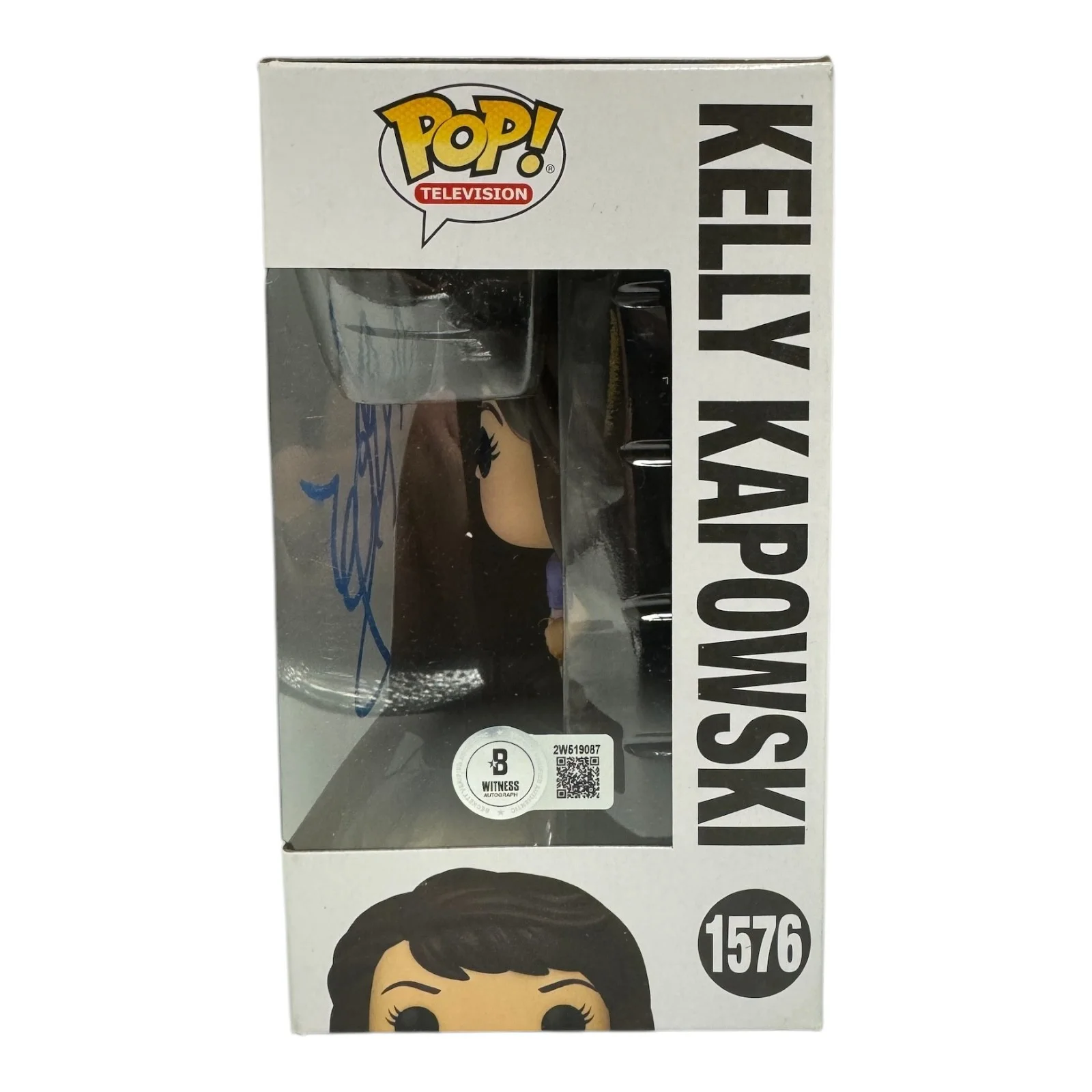 Tiffani Thiessen — Tiffani Thiessen Signed Autograph Saved By the Bell Funko 1576 Beckett Bas Kelly, изображение 2