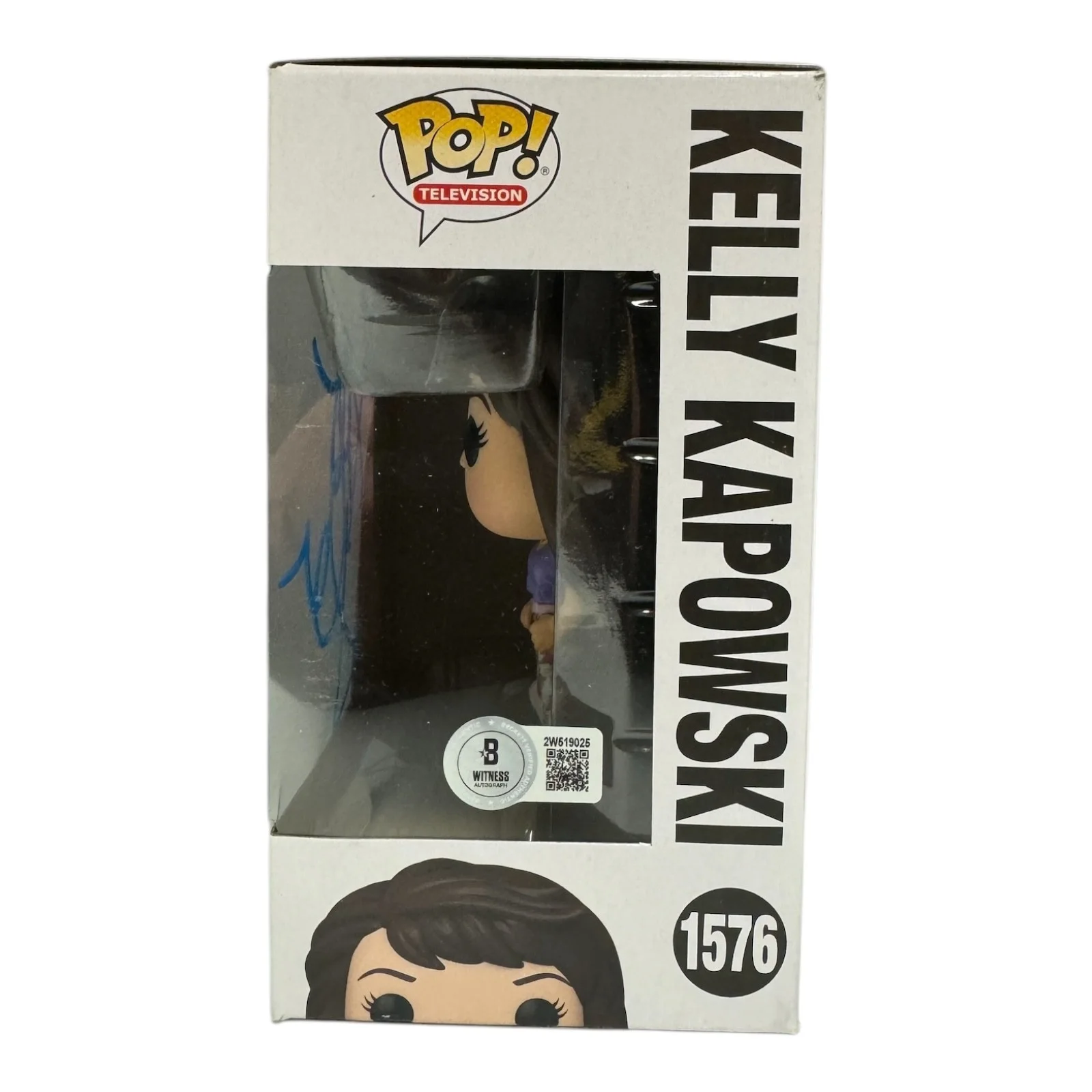 Tiffani Thiessen — Tiffani Thiessen Signed Autograph Saved By the Bell Funko 1576 Beckett Bas Kelly, изображение 2