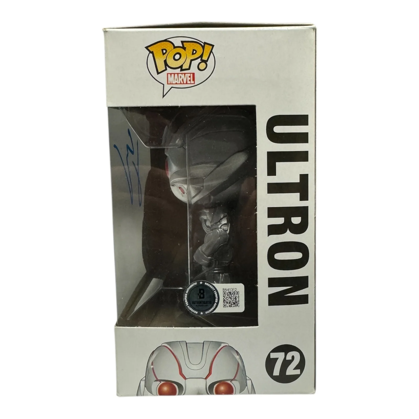 JAMES SPADER — James Spader Signed Autograph Avengers Age Of Ultron Funko Pop 72 Beckett BAS, изображение 2