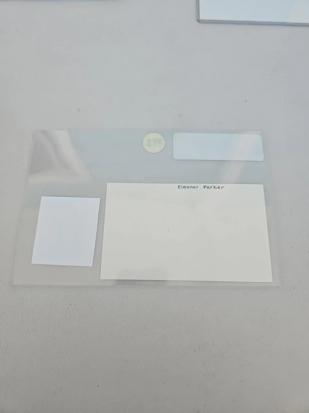 eleanor parker — Eleanor Parker signed 3x5 index card, image 5