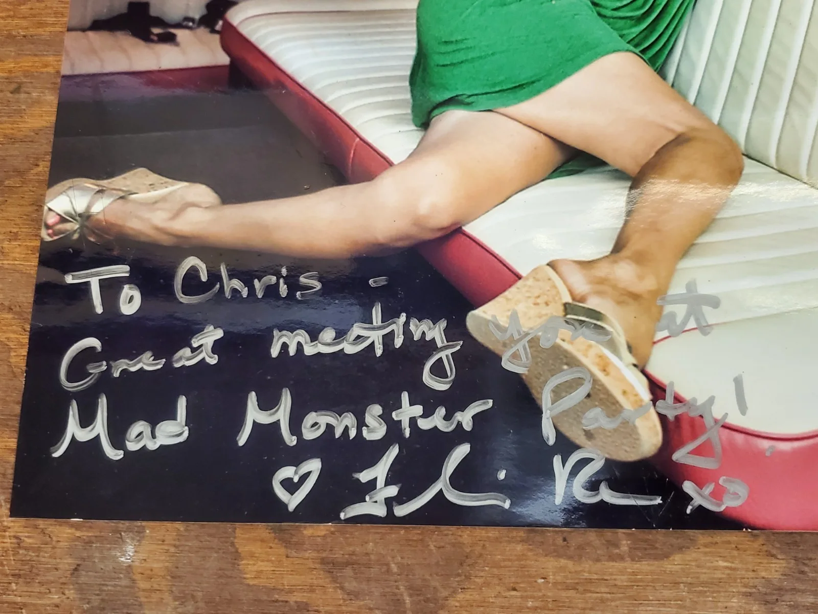 Signed Felissa Rose 8x10 Photo No COA Authentic, image 2