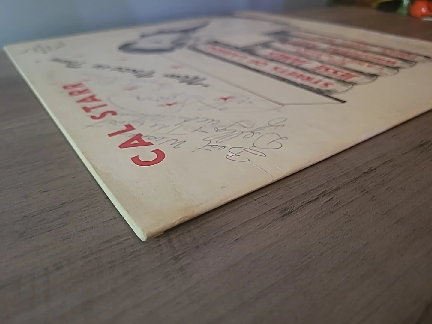Cal Starr — CAL STARR Signed New Voice In Town Record Album 1963 Autograph, изображение 3