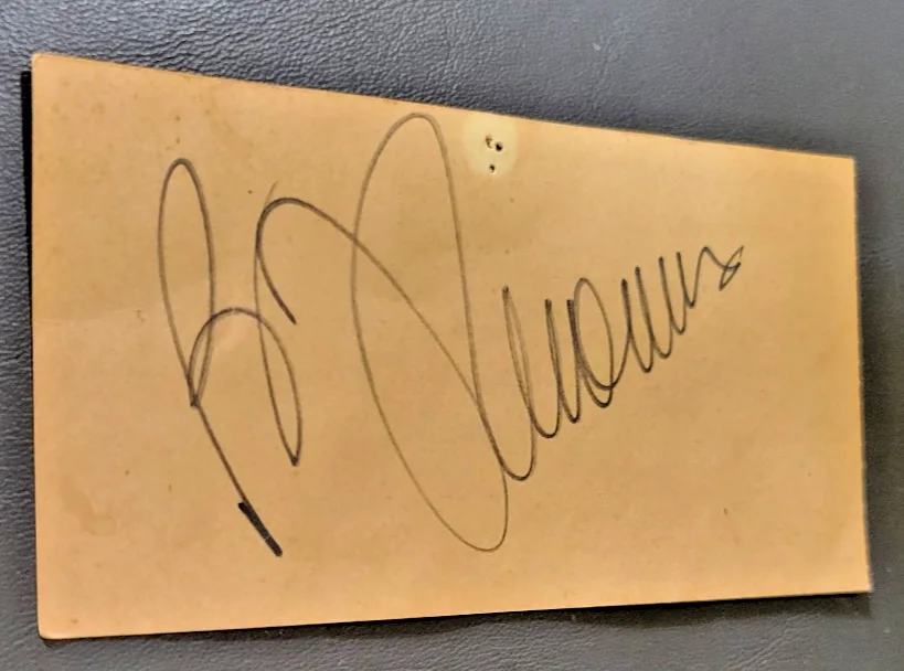 BJ THOMAS Show SIGNED AUTOGRAPHED CONCERT TICKET, image 3