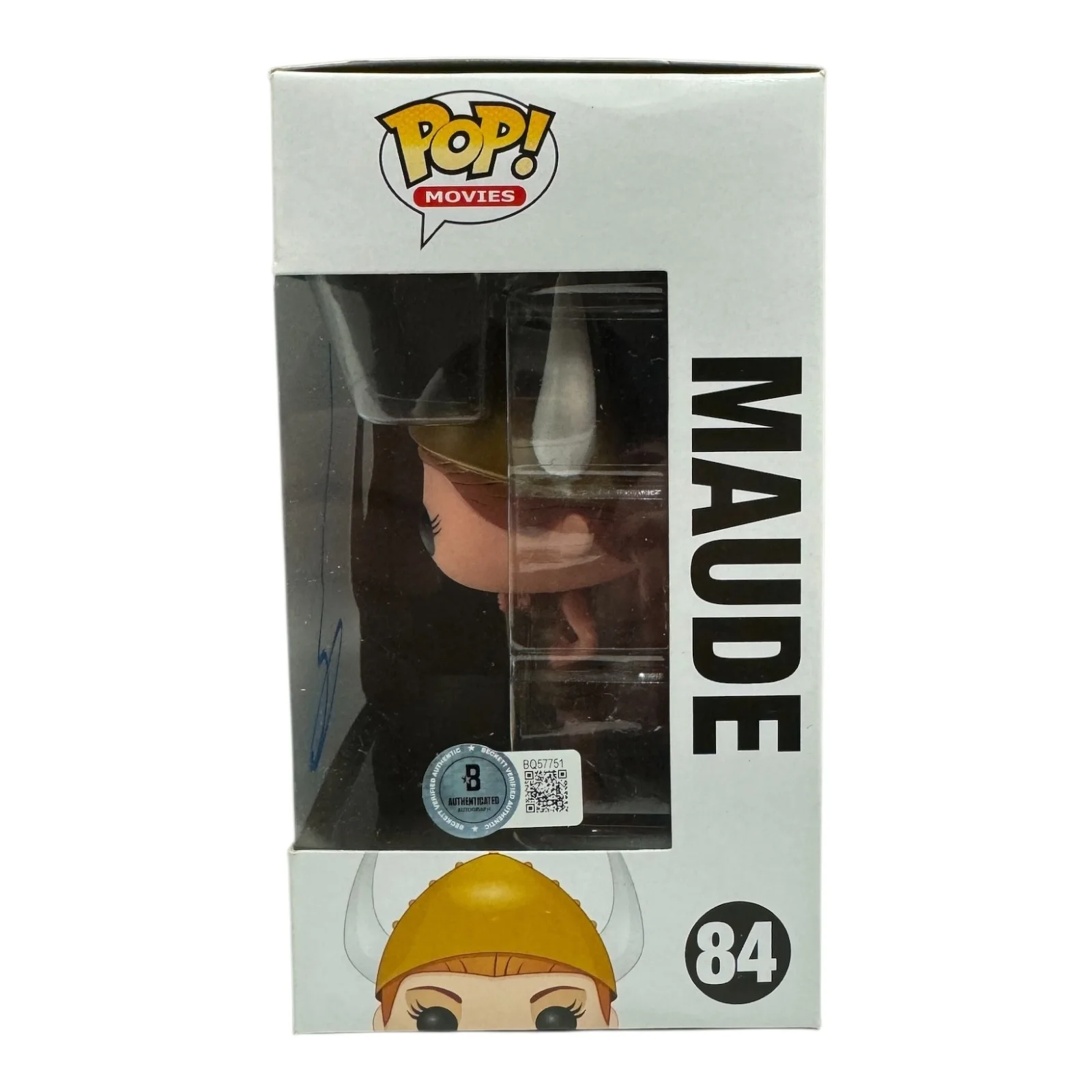 JULIANNE MOORE — JULIANNE MOORE SIGNED AUTOGRAPH FUNKO POP 84 THE BIG LEBOWSKI BECKETT BAS, изображение 2