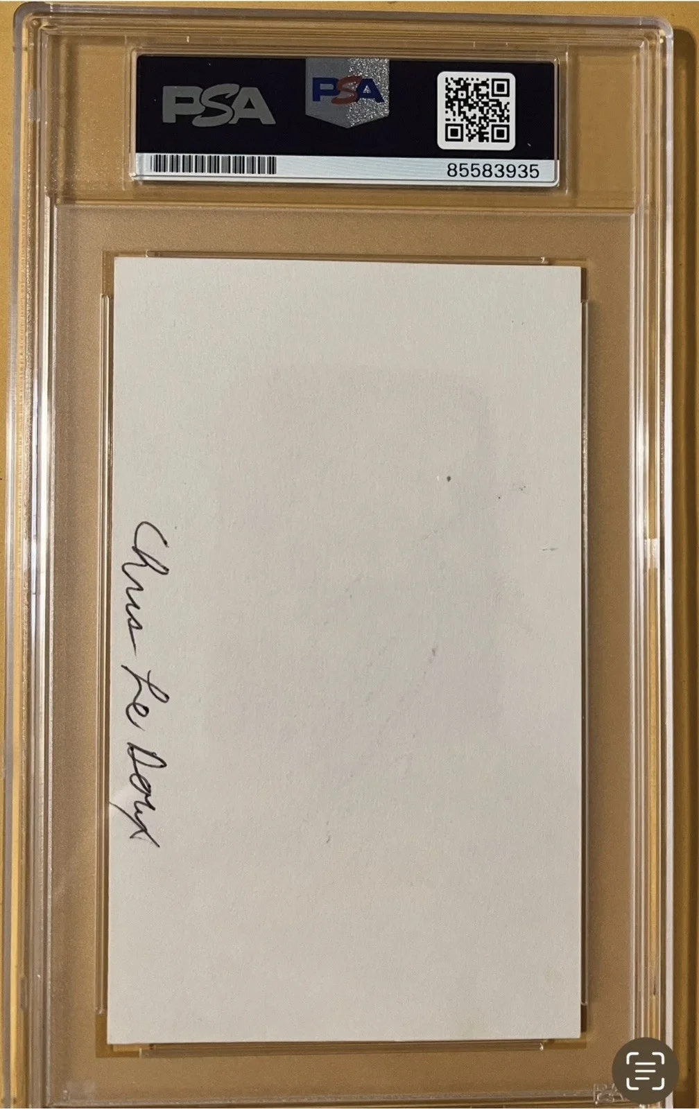 Chris LeDoux signed 3x5 Index Card PSA COA Autograph Rodeo Country Singer, изображение 3