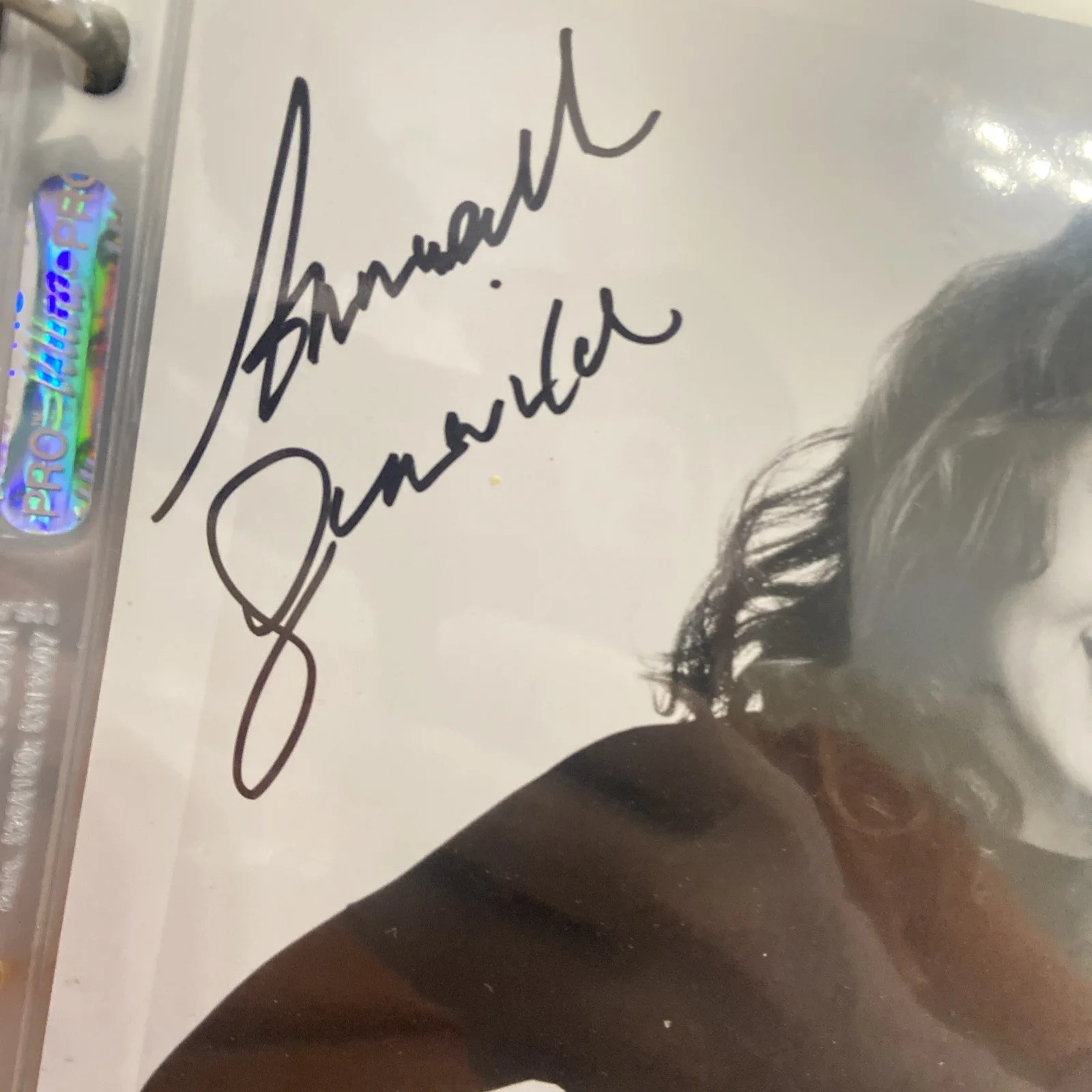 Annabelle Gurwitch Signed Photo 2000 Autographed TBS Dinner & A Movie Host RARE, изображение 2