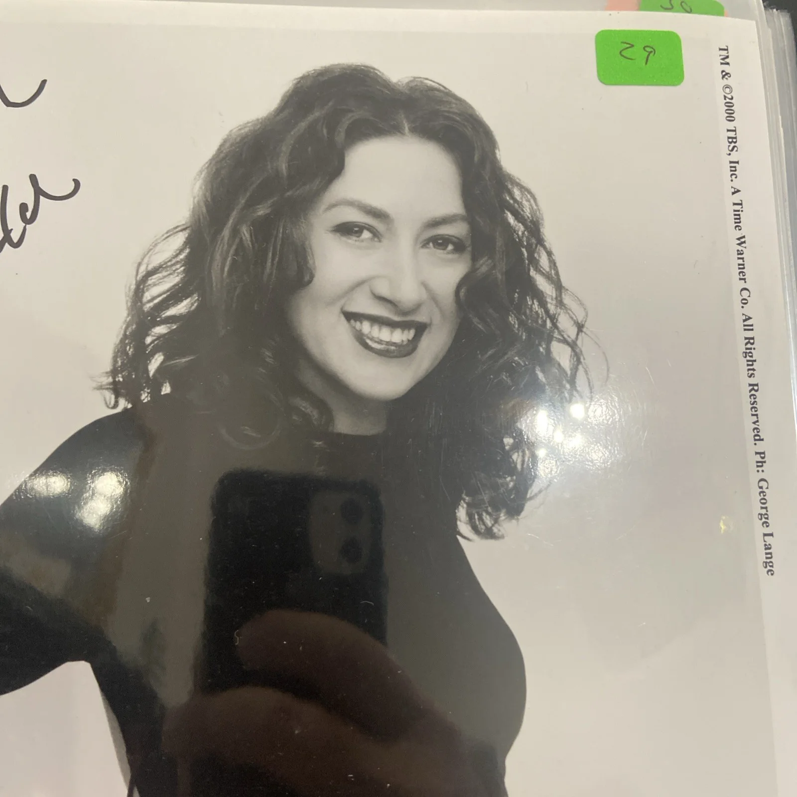 Annabelle Gurwitch Signed Photo 2000 Autographed TBS Dinner & A Movie Host RARE, изображение 4