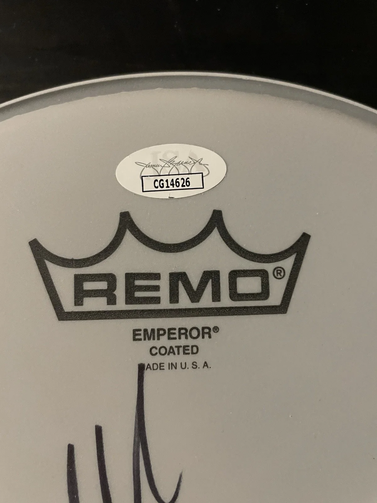 Steven Adler Guns ‘N’ Roses Signed 10”Drumhead Autographed JSA Cert# CG14626, изображение 3