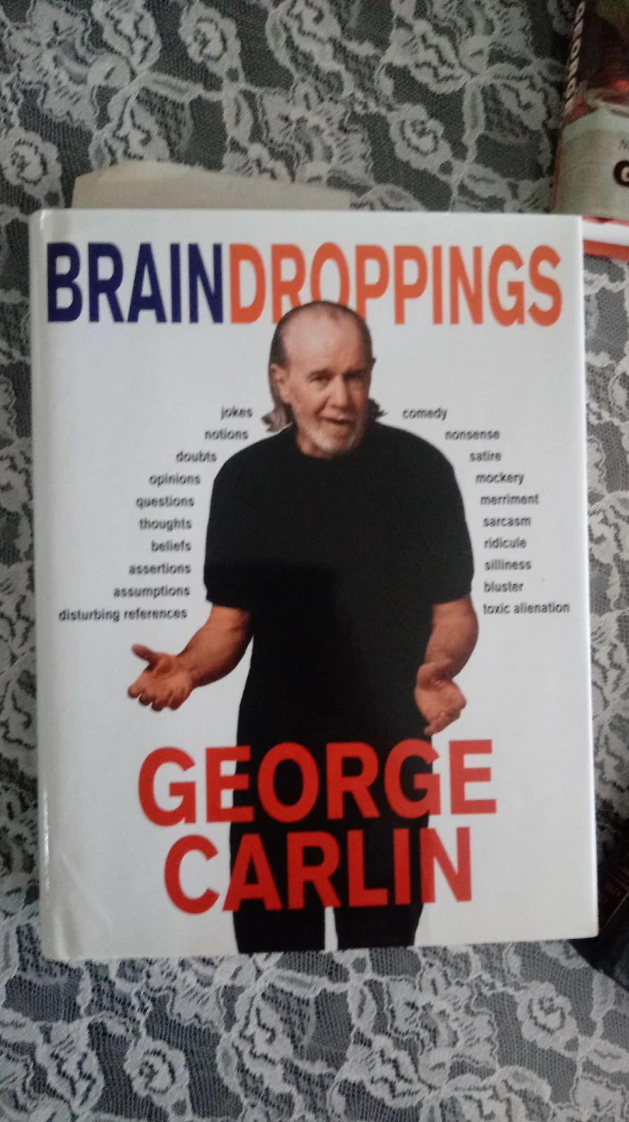 George Carlin — SIGNED George Carlin SET of 6 AUTOGRAPHED Books HTF Collection RARE Last Words, изображение 3