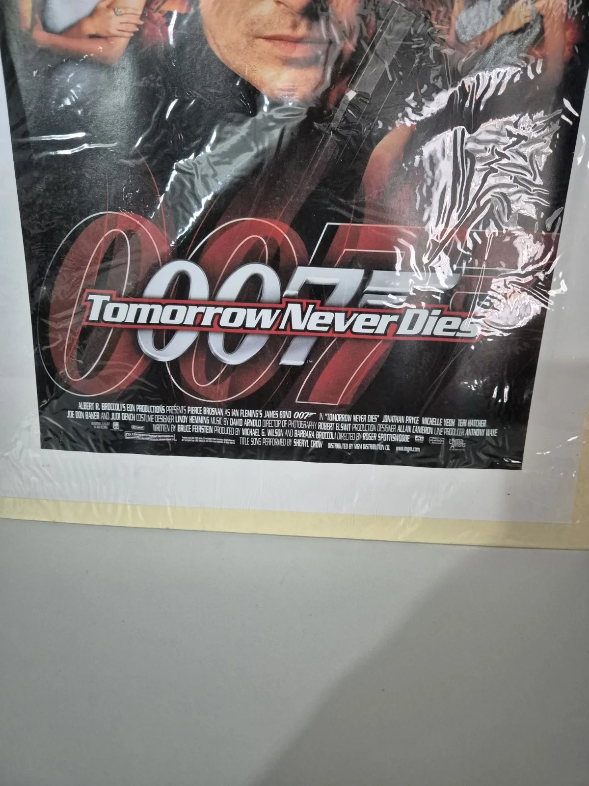 James Bond Tomorrow Never Dies 007 Mounted Print New & Sealed, image 2