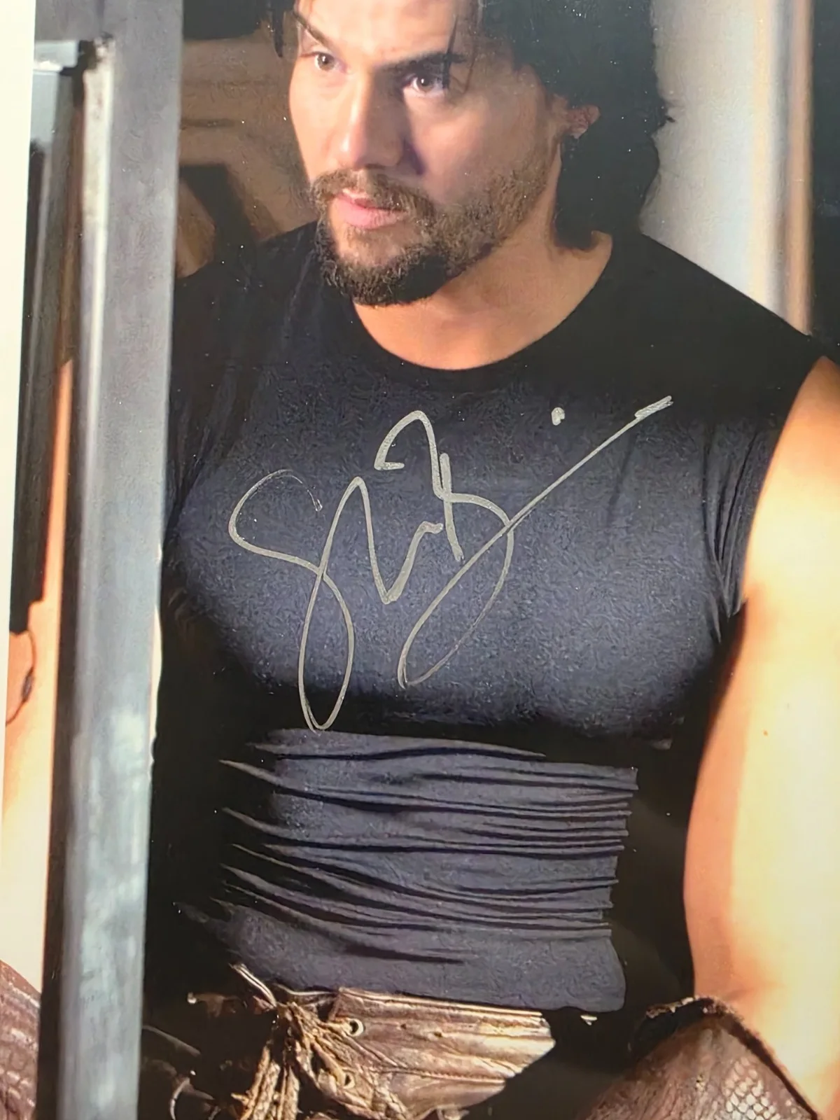Kevin Sorbo, Steve Bacic — Kevin Sorbo & Steve Bacic From The Series Andromeda Autographed Photo, изображение 2