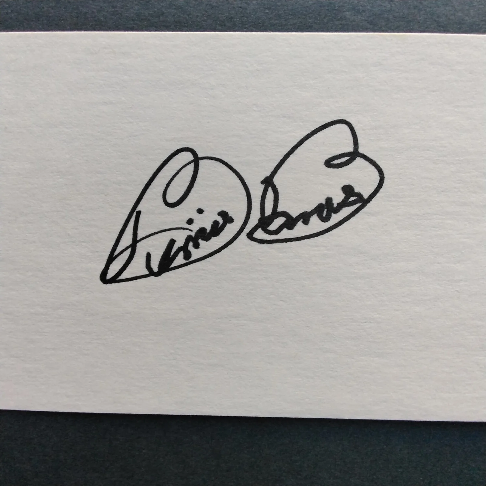 Binnie Barnes SIGNED Card Photo Movie Actress 3 Musketeers Henry VIII Marco Polo, изображение 4