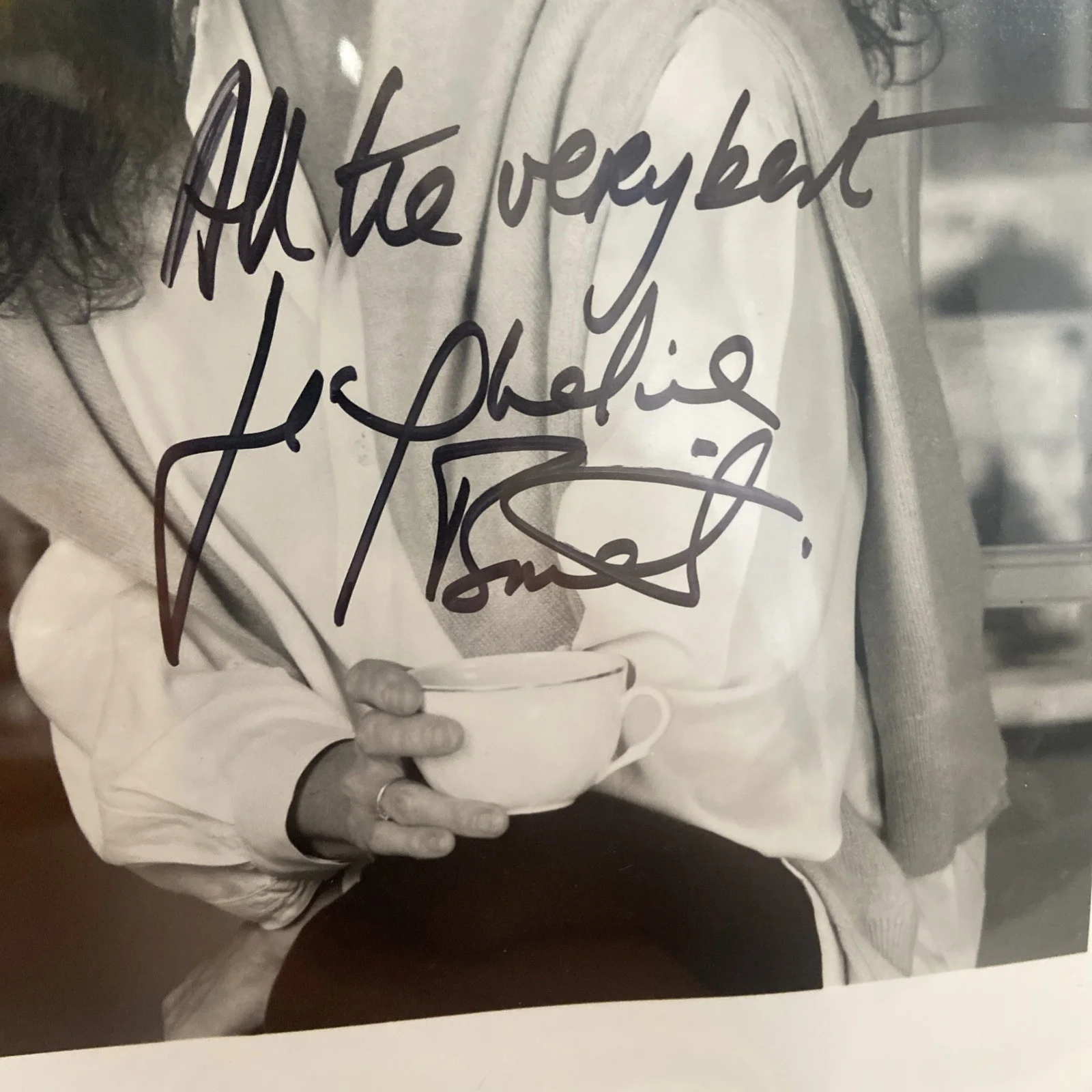 Jacqueline Bisset — Jacqueline Bisset Signed 8x10 B&W Photo – Vintage Glamour – Autograph – the Deep, изображение 2