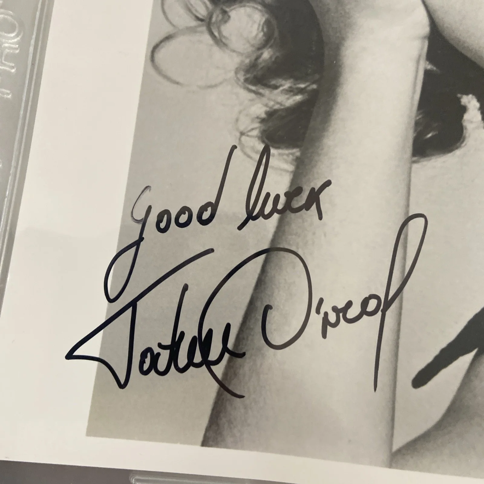 Tatum O'Neal — Tatum O’Neal Original Signed Autographed 8x10 photo - Bad News Bears star, изображение 2