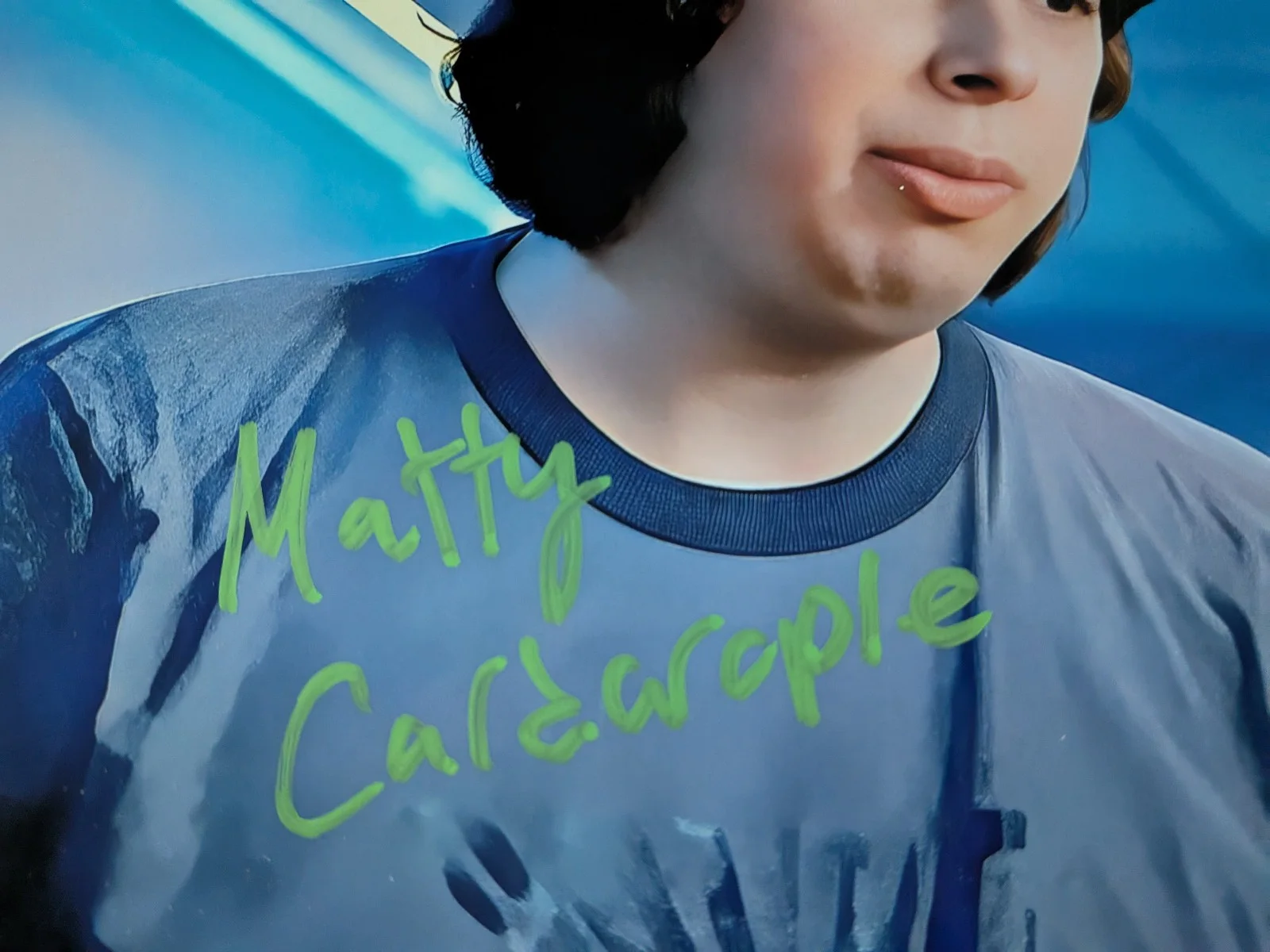 MATTY CARDAROPLE Signed 8x10 PHOTO Autograph Stranger Things JSA COA A, image 2