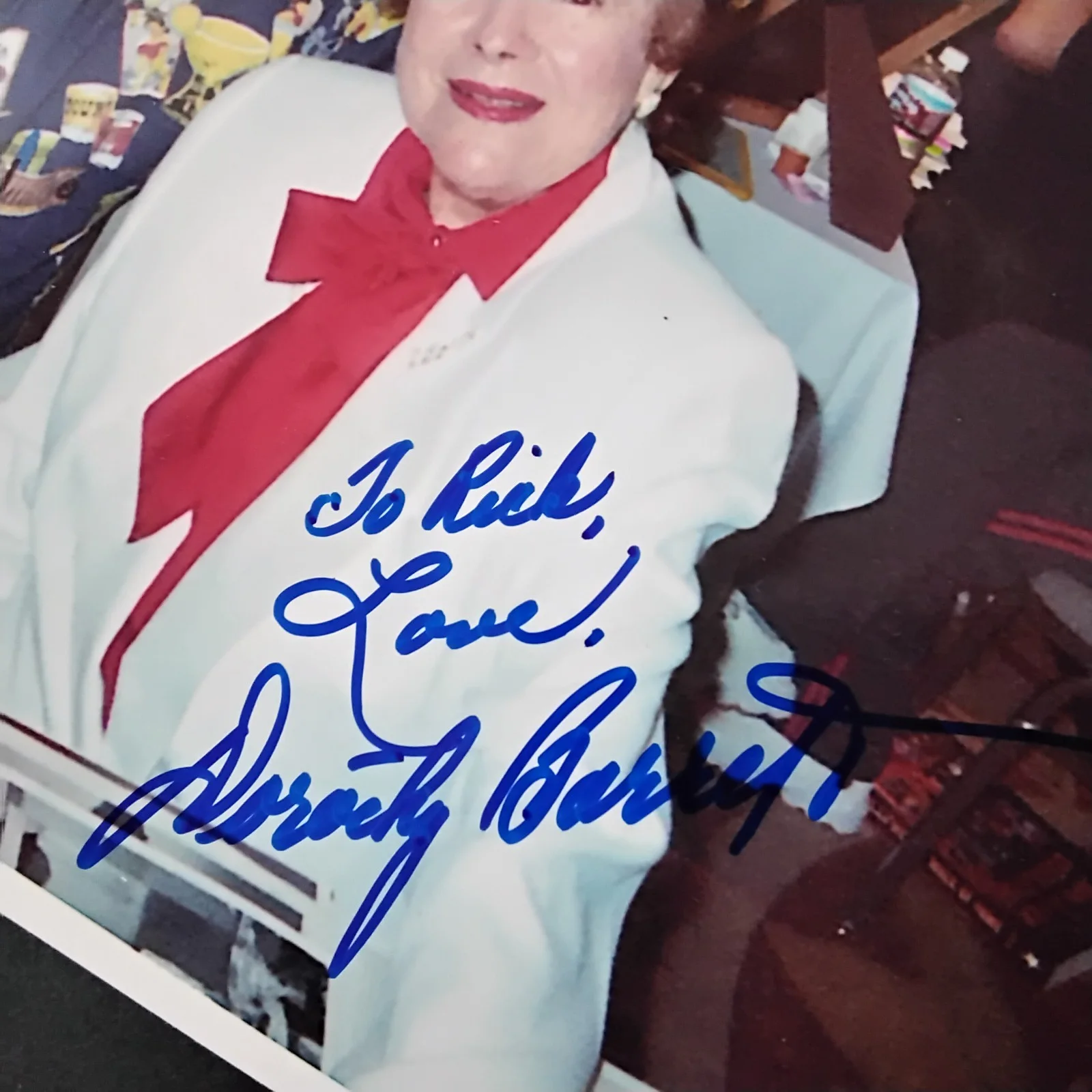 Dorothy Barrett SIGNED 8x10 Photo 40s Movie Actress Mildred Pierce Variety Girl, изображение 5