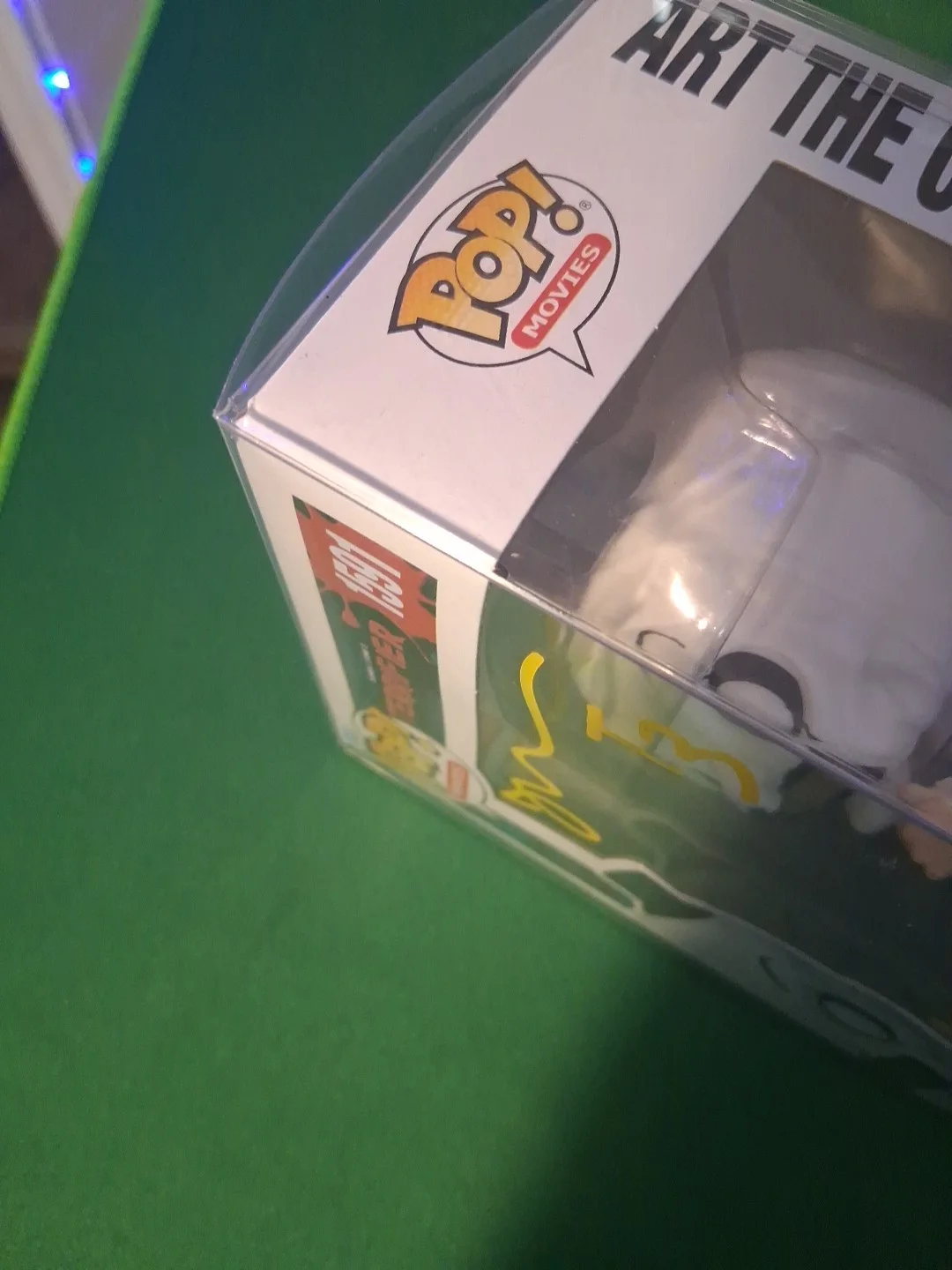 Jon Abrahams — Jon Abrahams Signed/Autographed Terrifier Art The Clown Funko Pop! OCCM COA., изображение 4